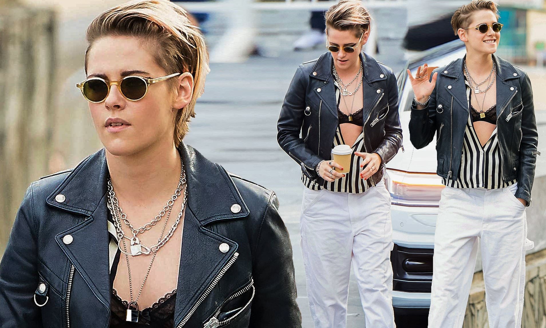 Kristen Stewart nghien trung dien ao bra anh 9