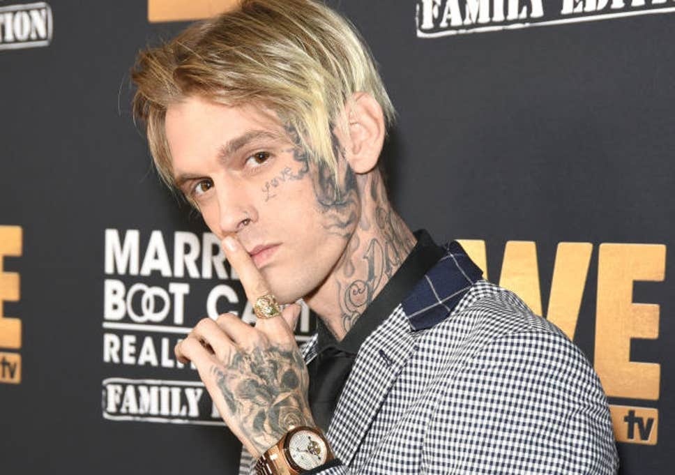 Aaron Carter dung ma tuy anh 1