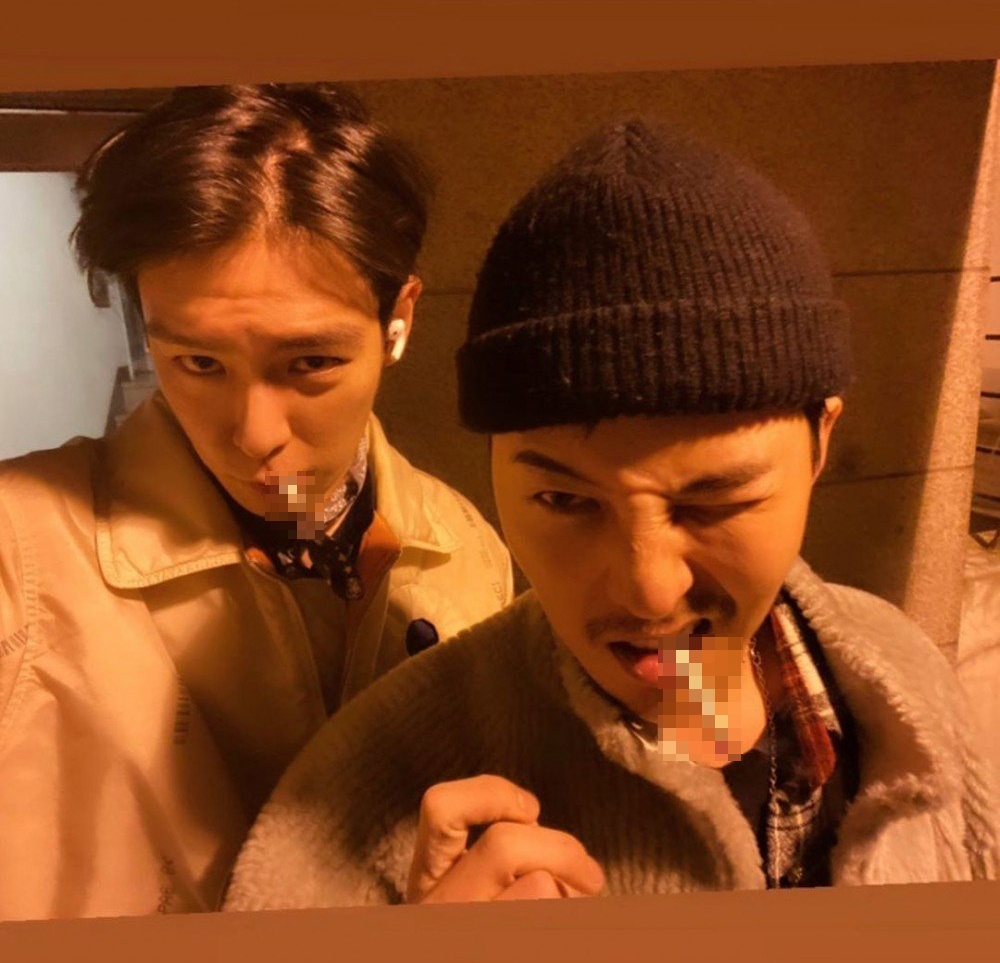 G-Dragon va T.O.P gay tranh cai anh 1
