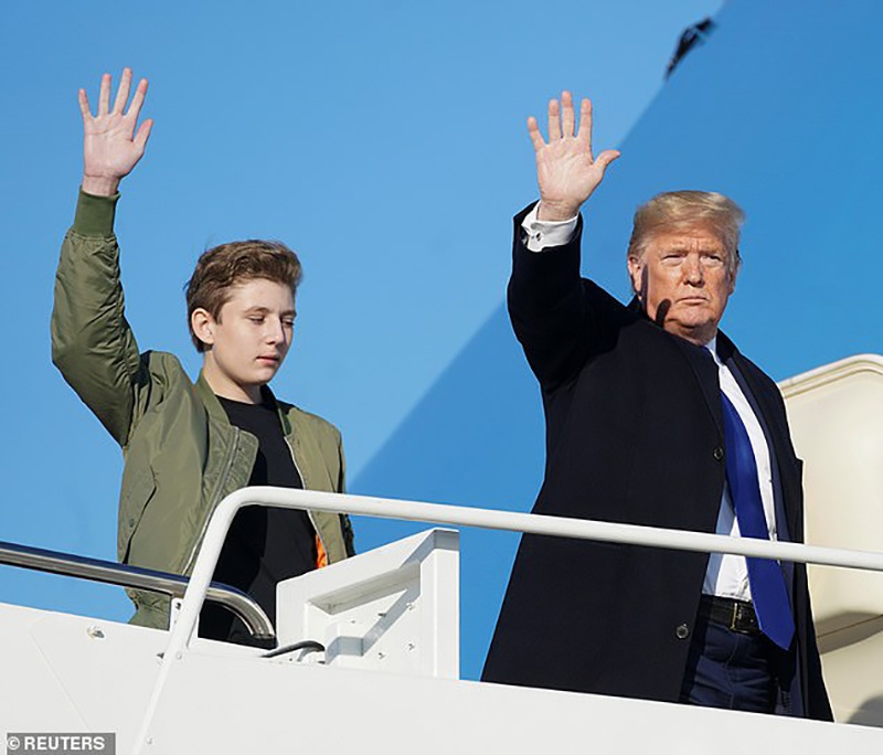 Barron Trump cao lon anh 6