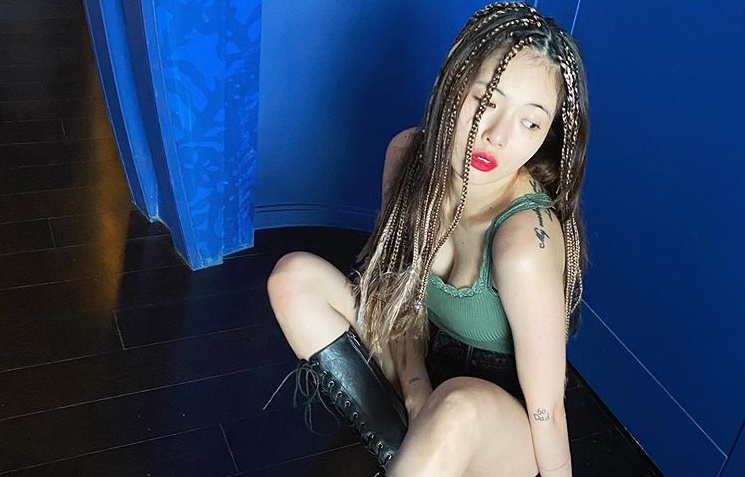 HyunA dang anh goi cam sau tranh cai ve kieu toc hinh anh