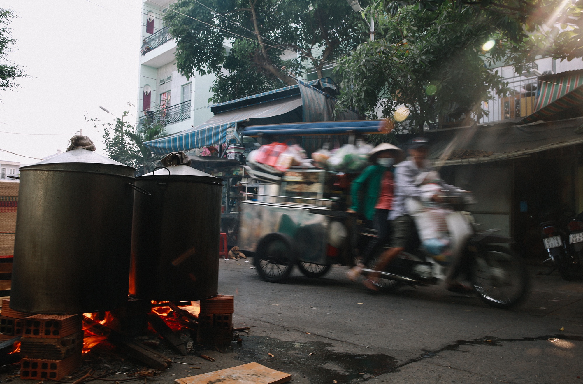 Nấu bánh chưng ngày Tết ảnh 7 Nau banh chung ngay Tet anh 7