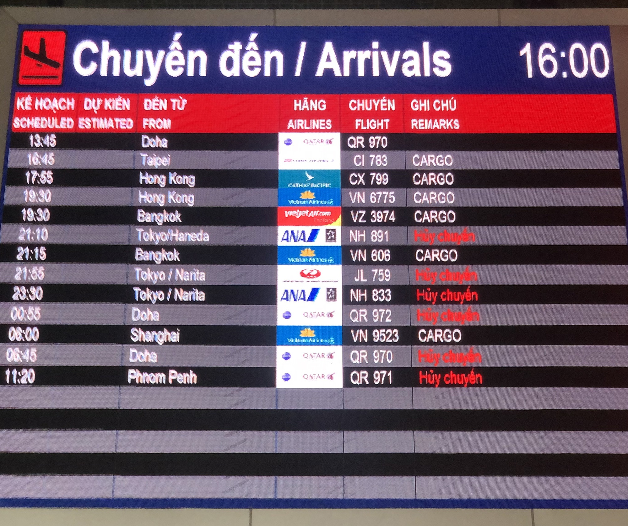 san bay Tan Son Nhat han che chuyen bay anh 3