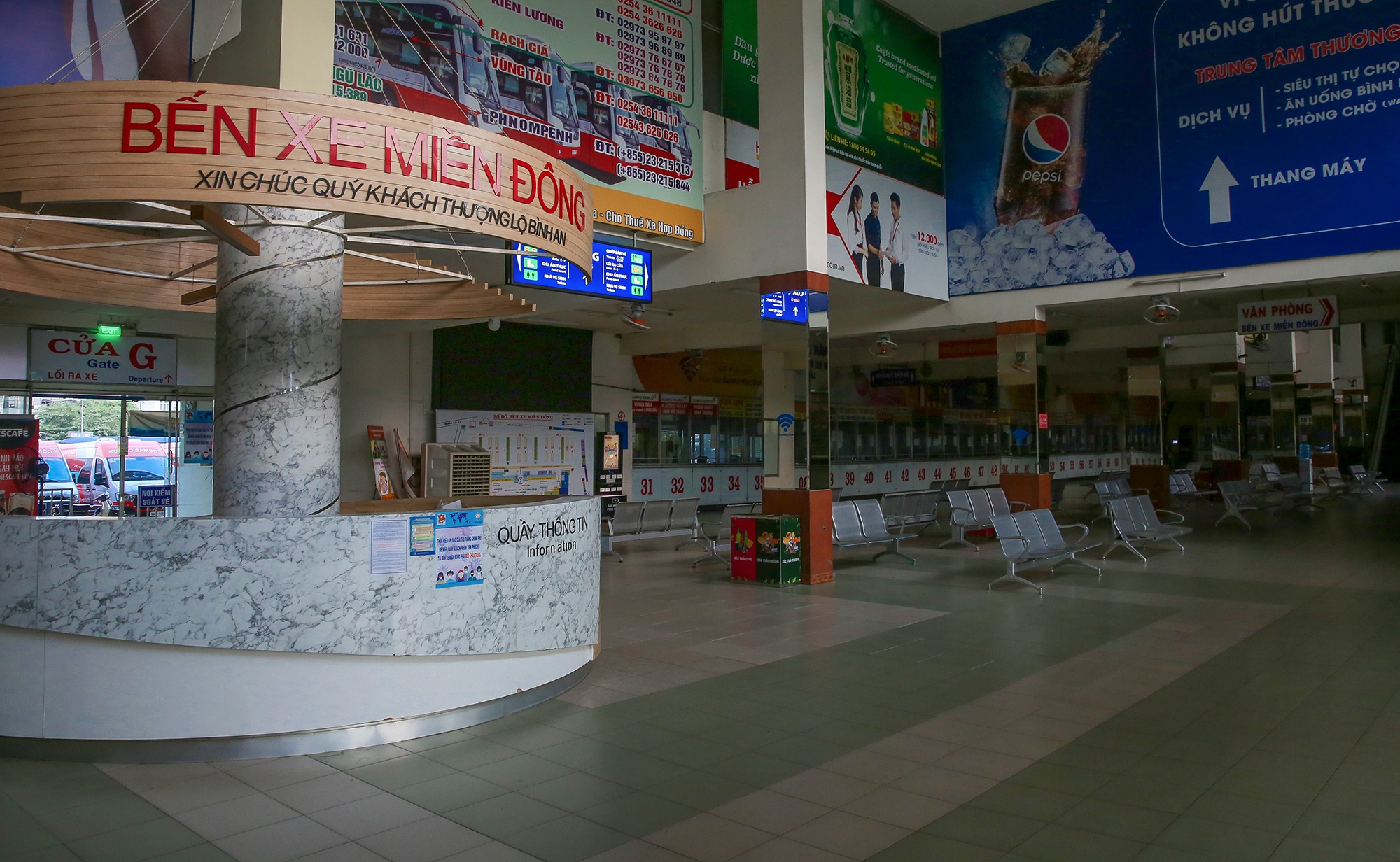 tieu thuong o ben xe Mien Dong anh 9