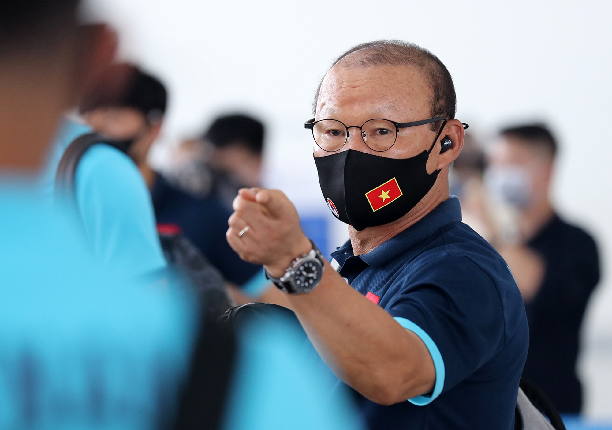 HLV Park Hang-seo canh giac cao do truoc tinh hinh dich benh hinh anh