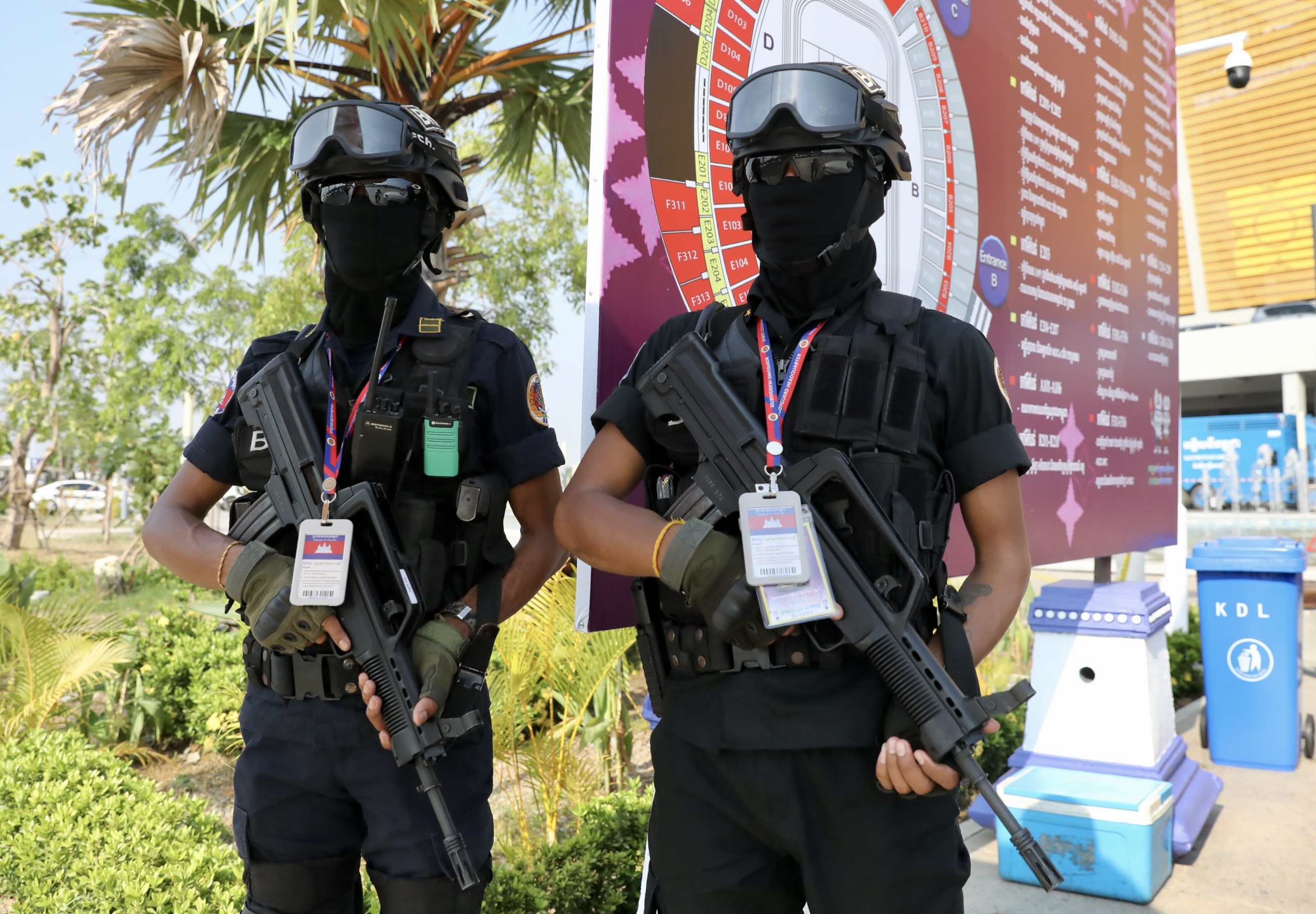 An ninh siet chat le khai mac SEA Games 32 hinh anh