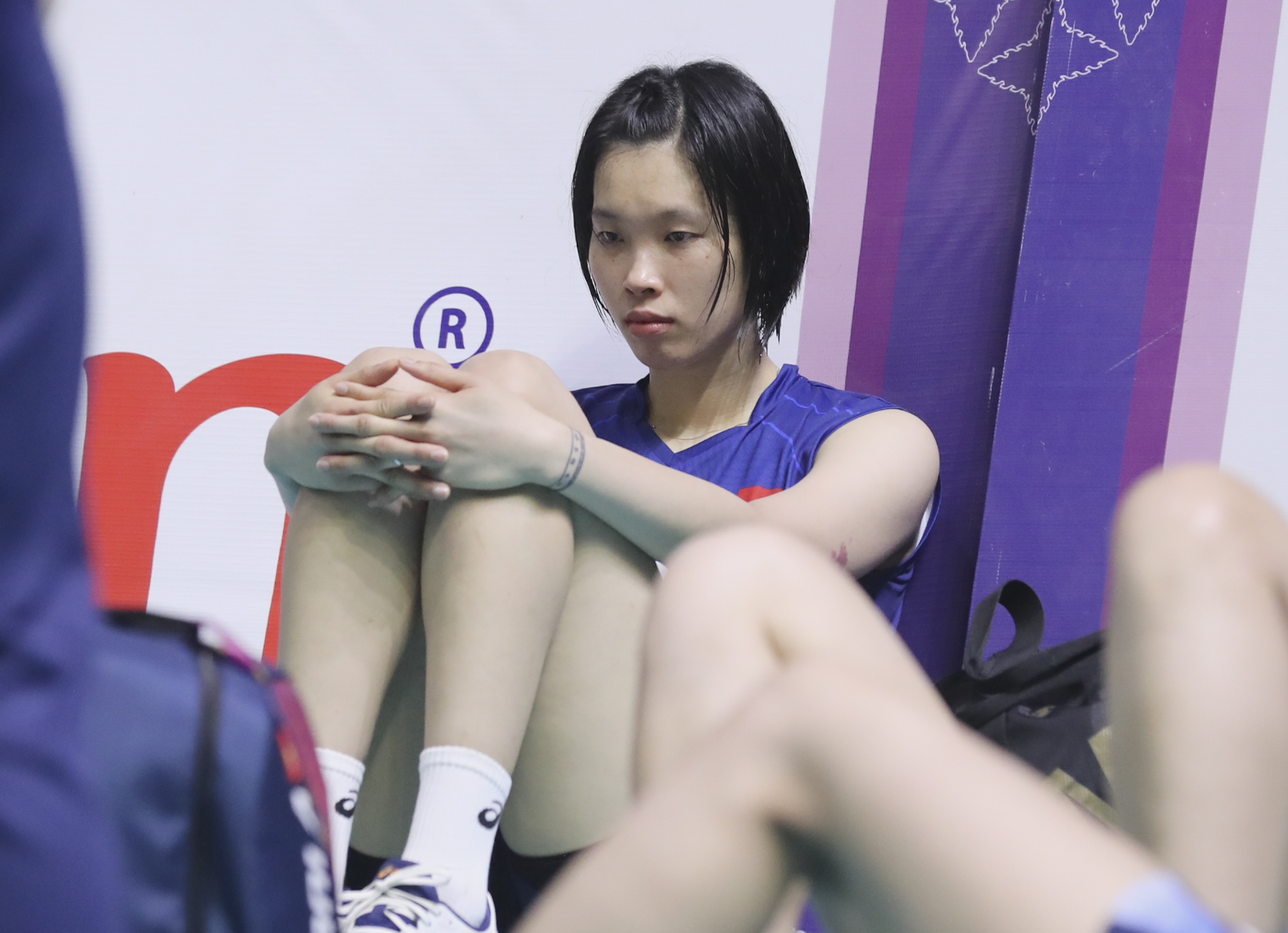 Chu cong Thanh Thuy than tho sau tran thua Thai Lan hinh anh