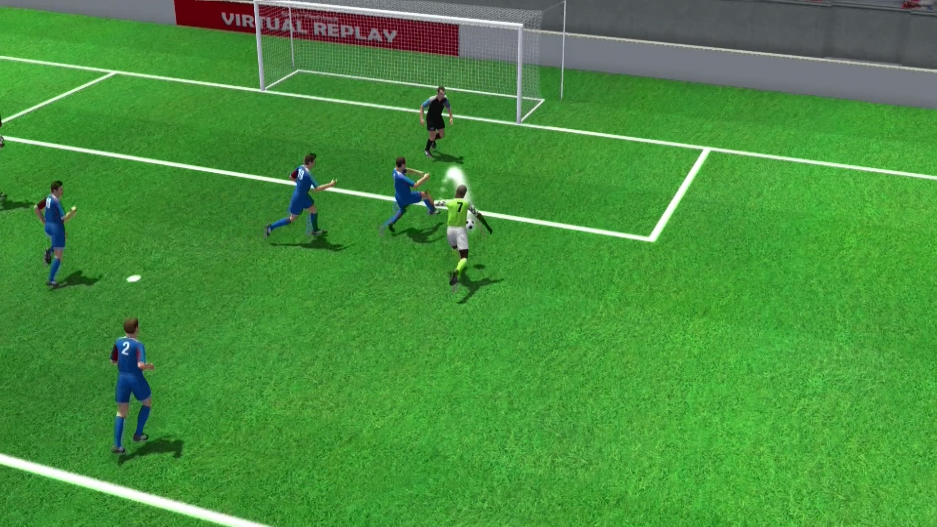 Cu volley mo ty so cua Nigeria cua Musa qua goc nhin 3D hinh anh