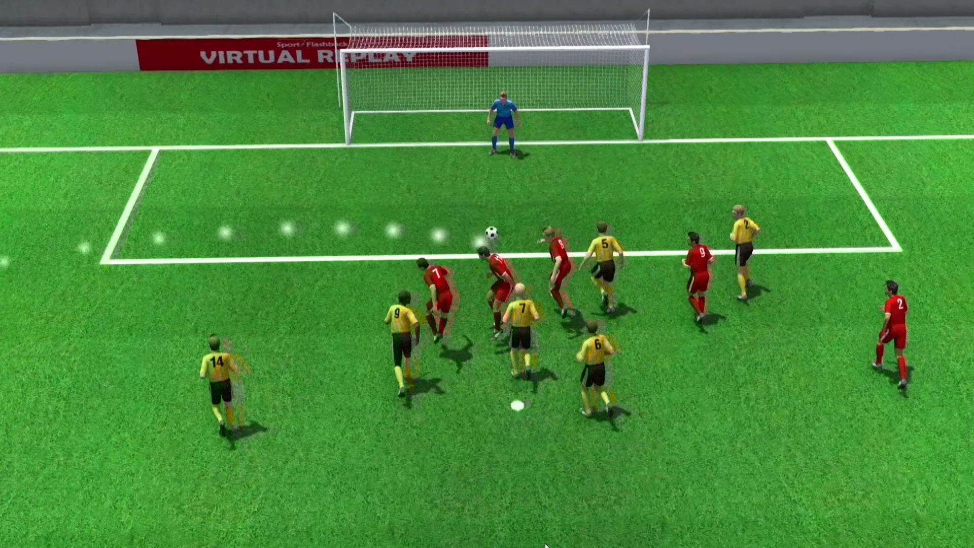 Cu danh dau go ty so cho Tunisia qua goc nhin 3D hinh anh