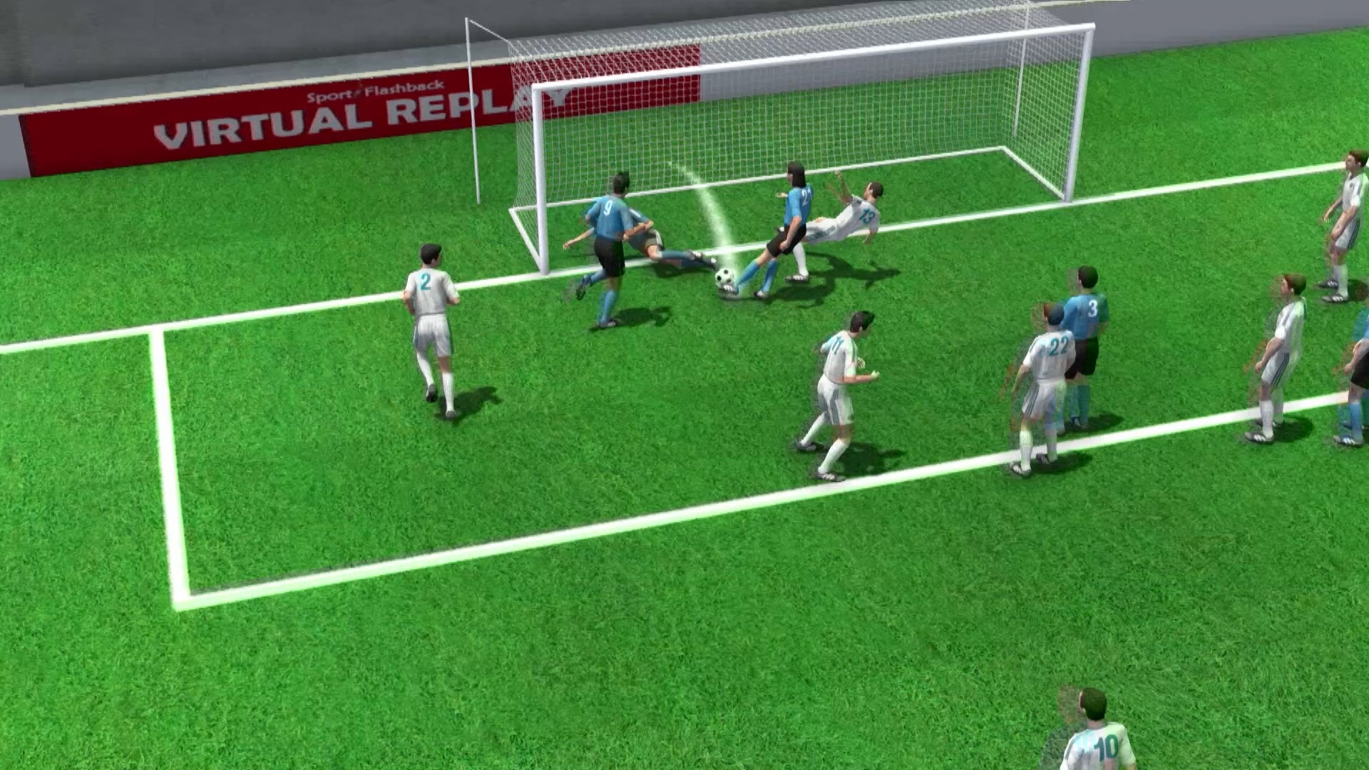 Edinson Cavani co ban thang dau tien tai World Cup qua goc nhin 3D hinh anh