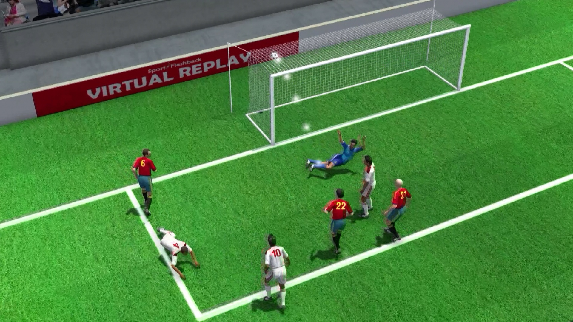 Pha phoi hop go hoa 1-1 cua Tay Ban Nha qua goc nhin 3D hinh anh