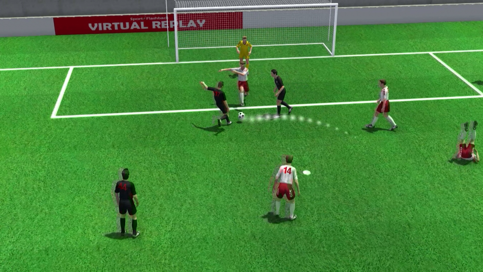 Ban go hoa 1-1 cho Croatia qua goc nhin 3D hinh anh