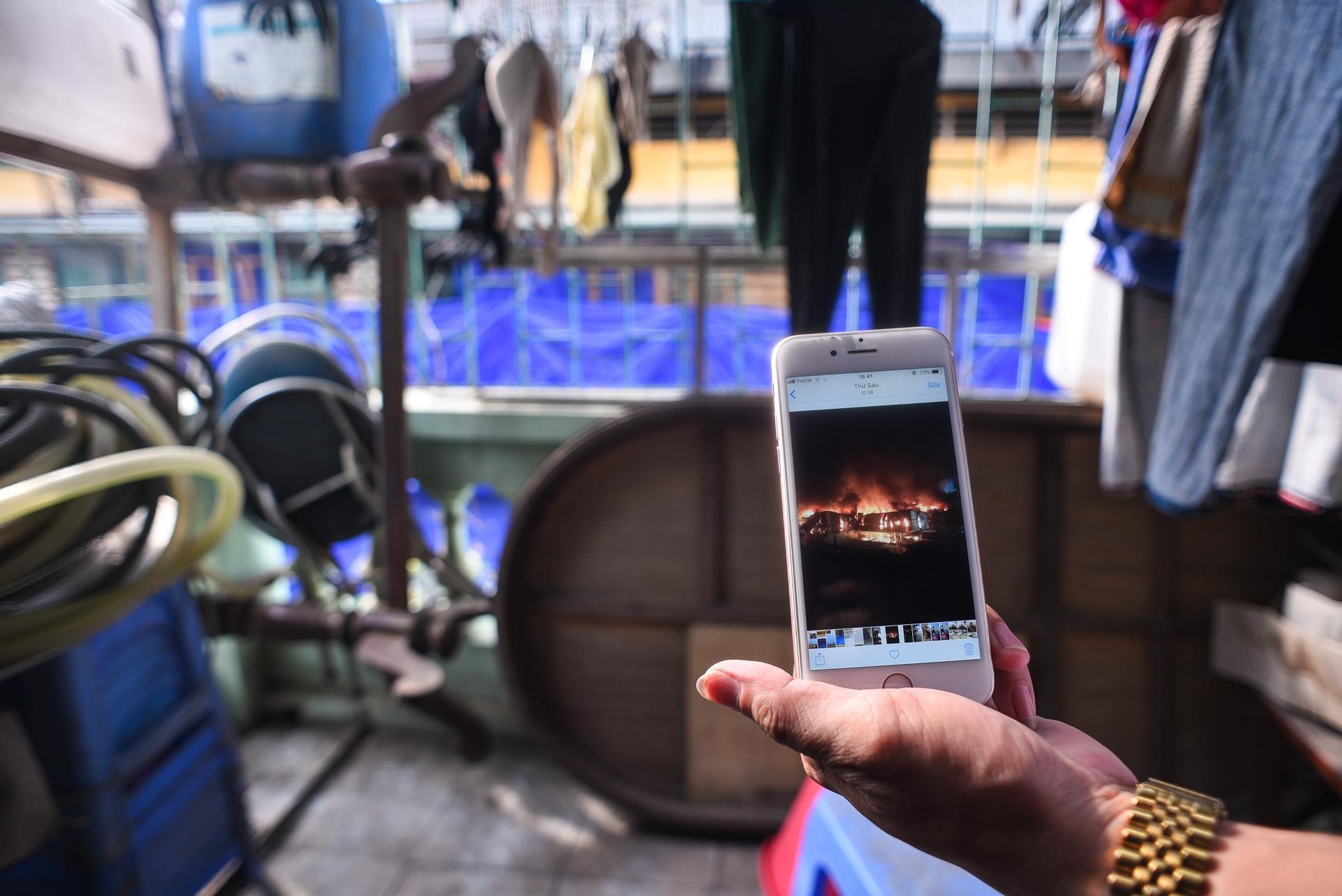 Cu dan 10 ngay sau vu no quanh cong ty Rang Dong anh 10