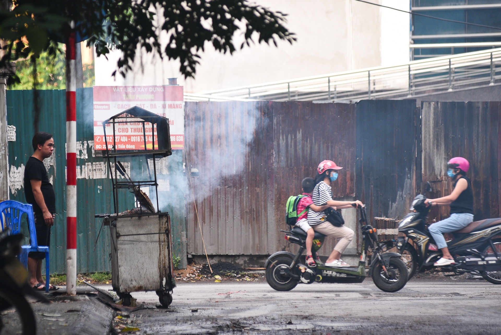 O nhiem khong khi do khi thai xe o to,  dot than to ong anh 12