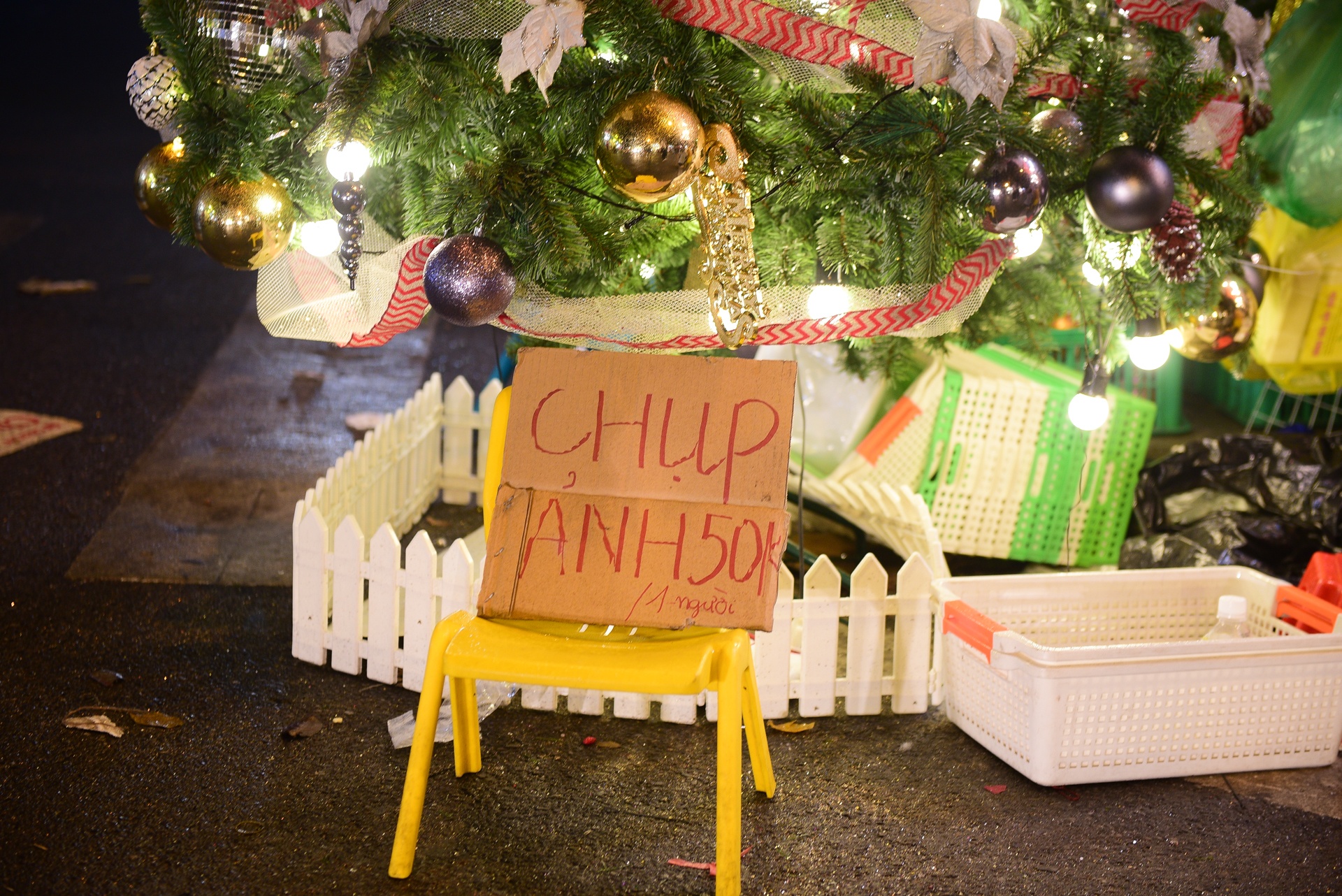 Pho Hang Ma truoc Giang sinh anh 6