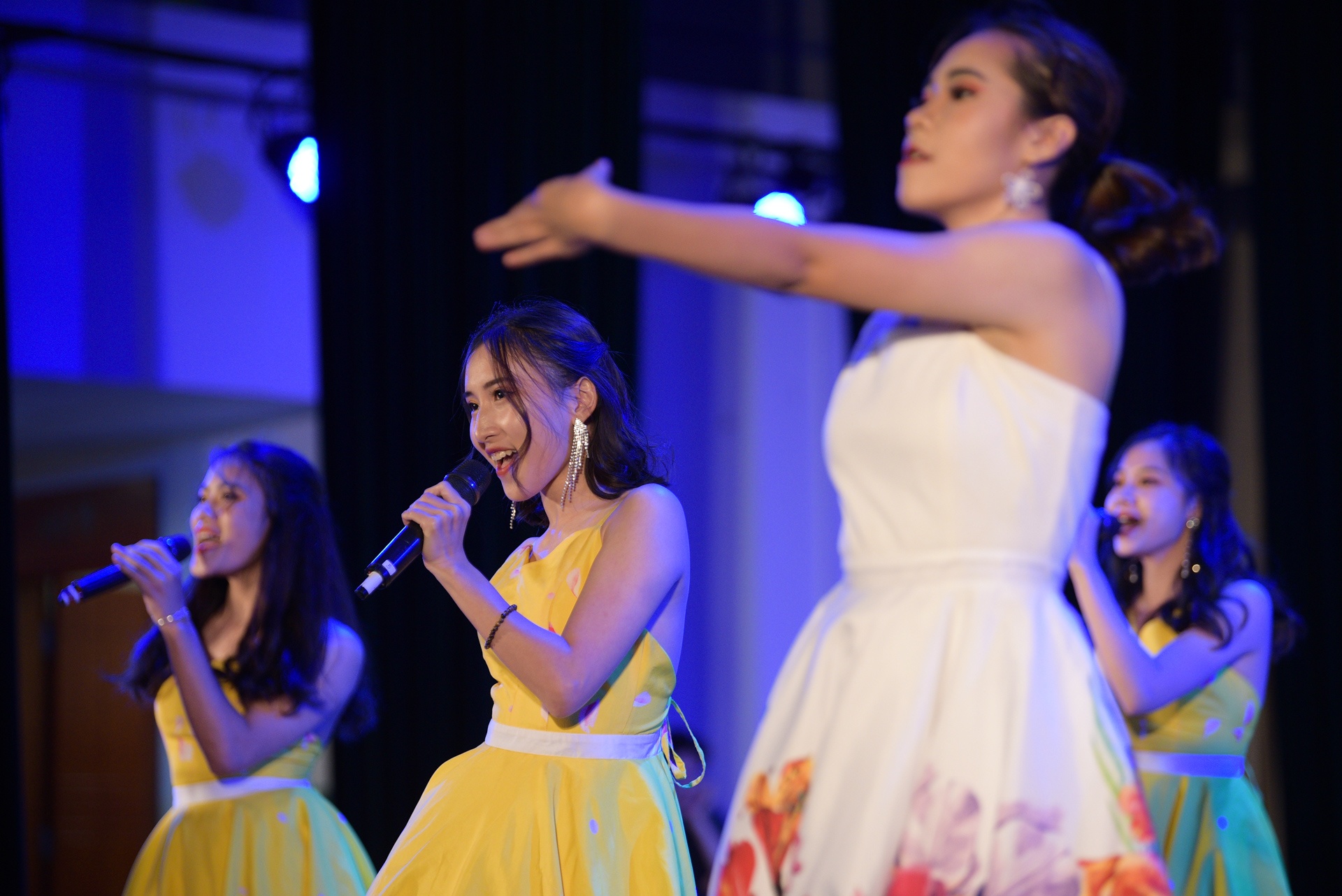 Truc Nhan trong dem da hoi Kinh te Quoc dan anh 1