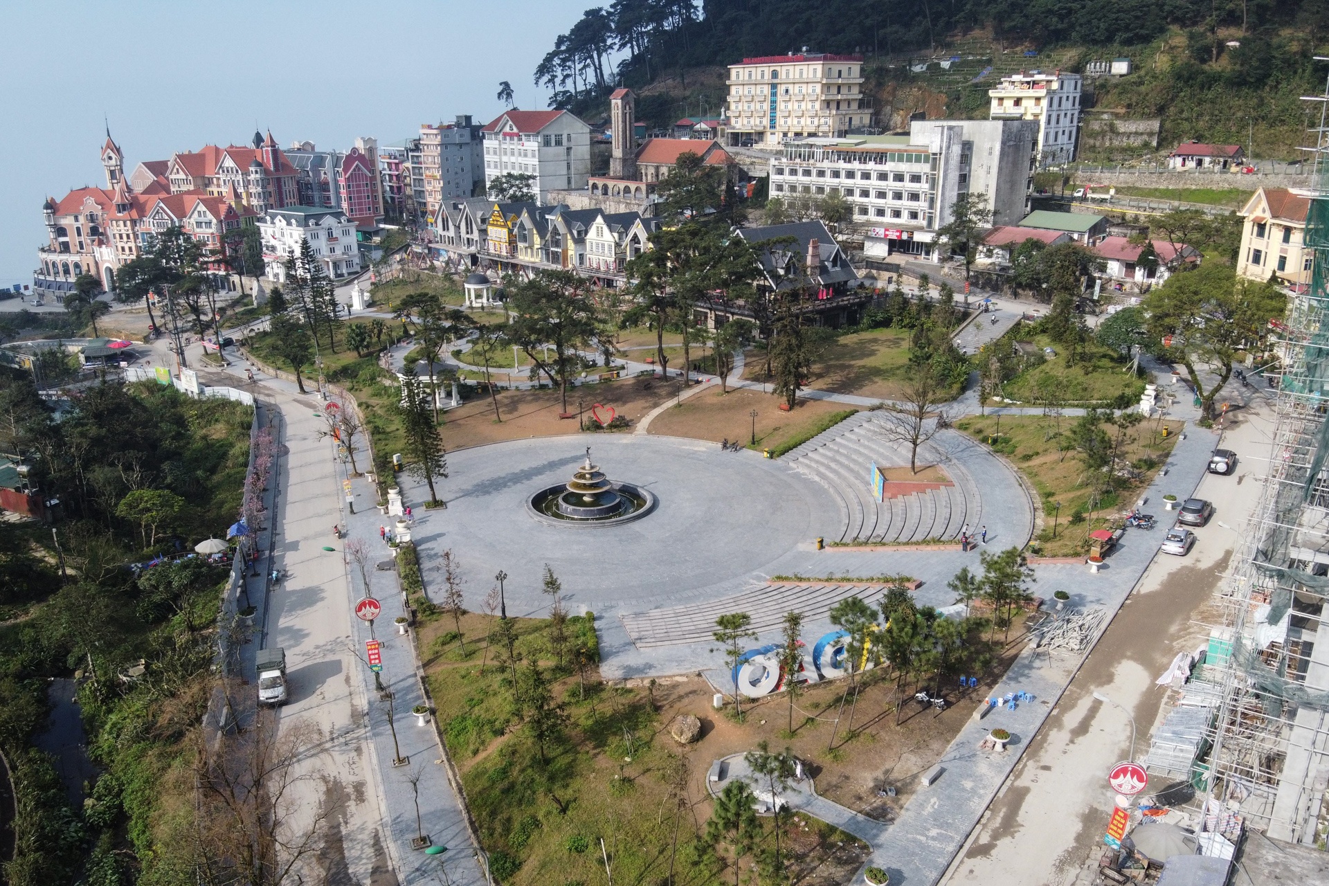 Tam Dao vang ve vi Covid-19 anh 1