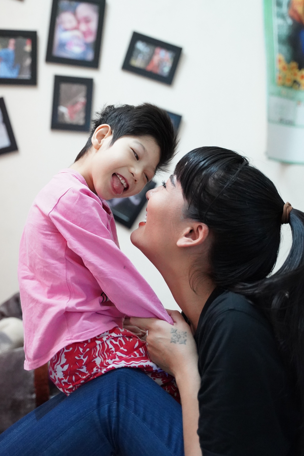 dien vien Minh Cuc va con gai anh 9