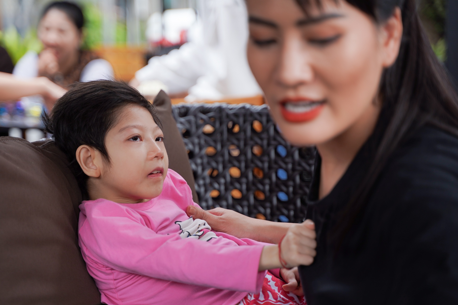 dien vien Minh Cuc va con gai anh 4