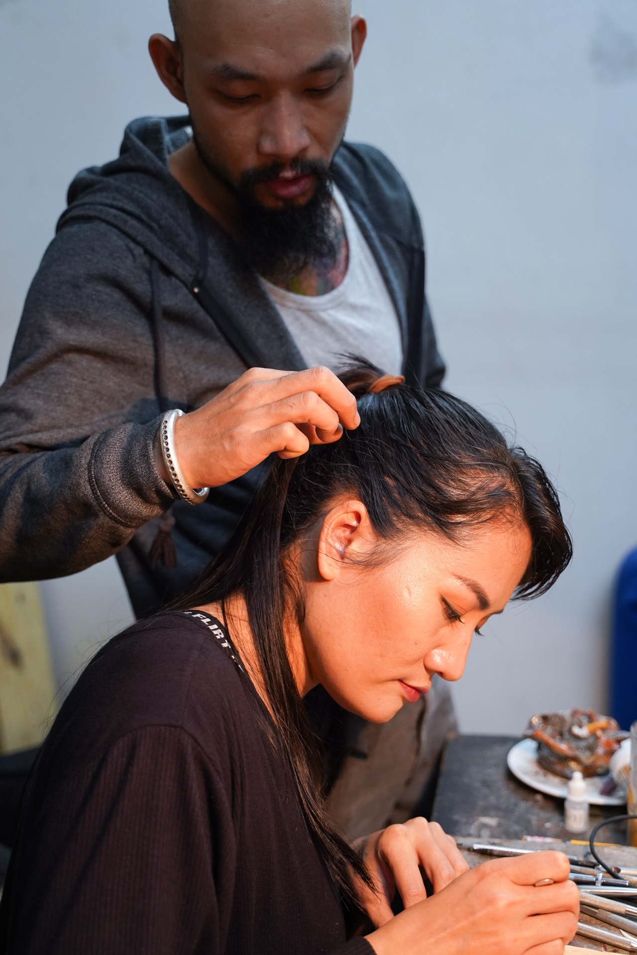 dien vien Minh Cuc va con gai anh 14