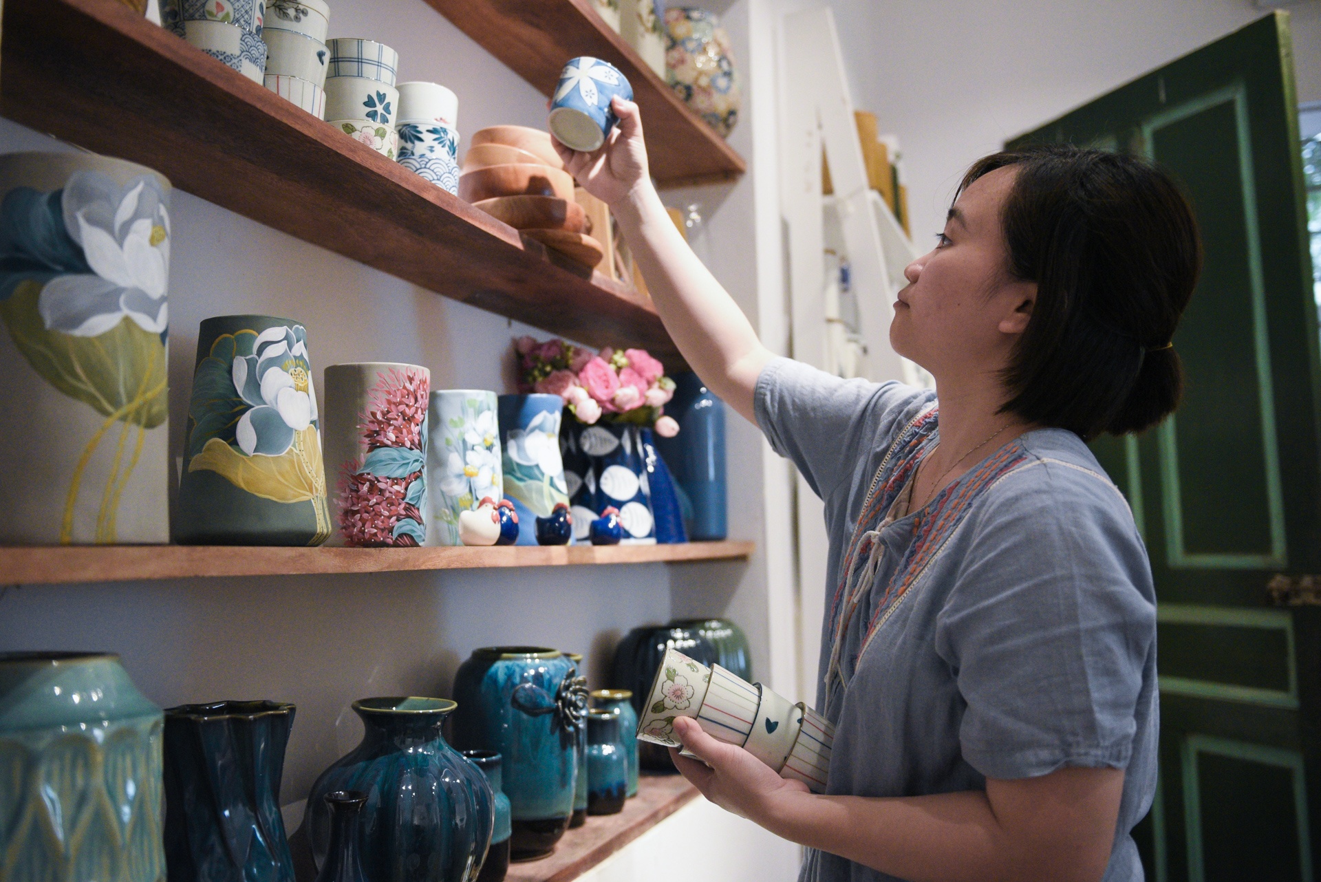 nhip song khac cua nguoi dan Ha Noi ngay nghi dich anh 4