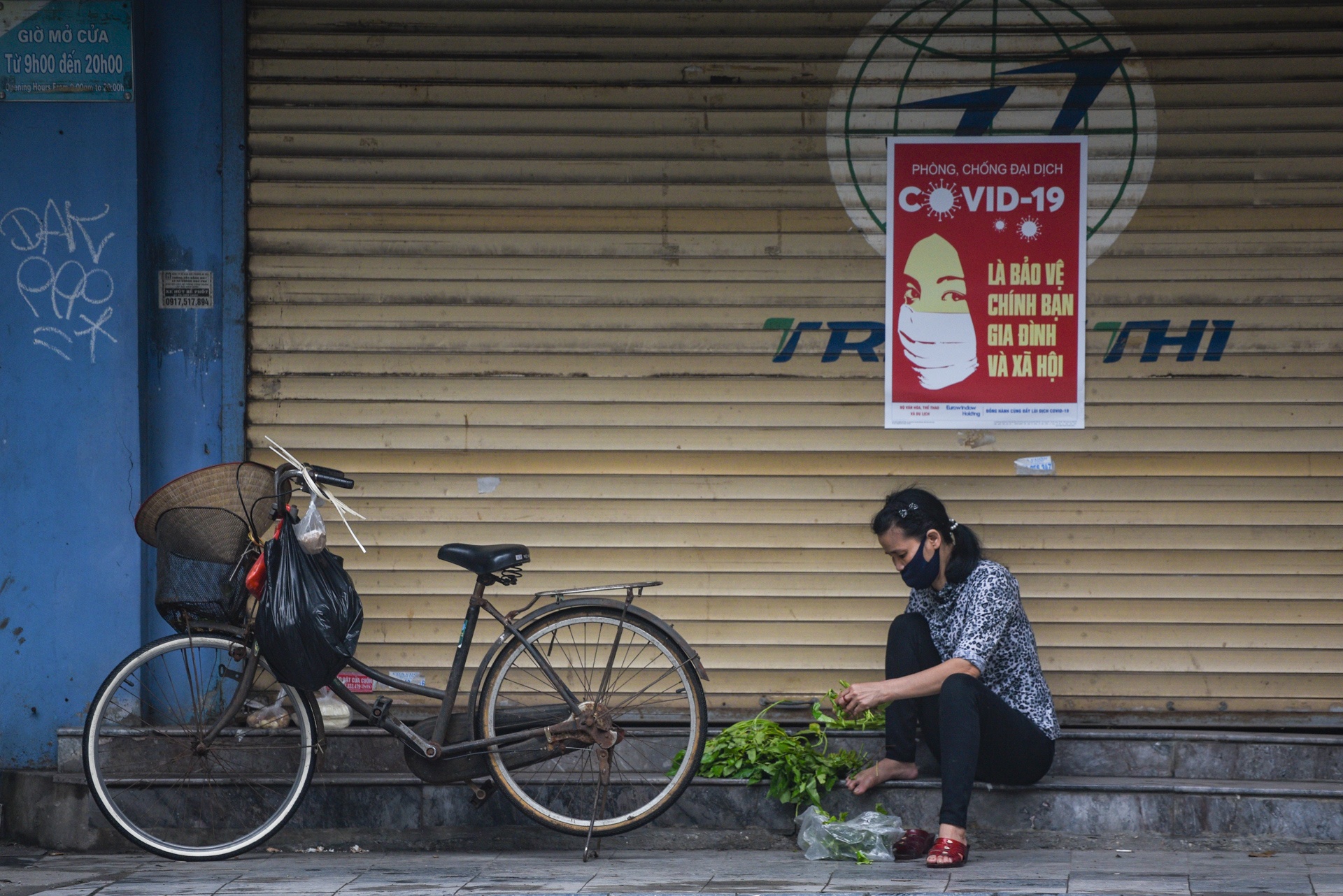 Ha Noi ngay cuoi cung cach ly xa hoi anh 7