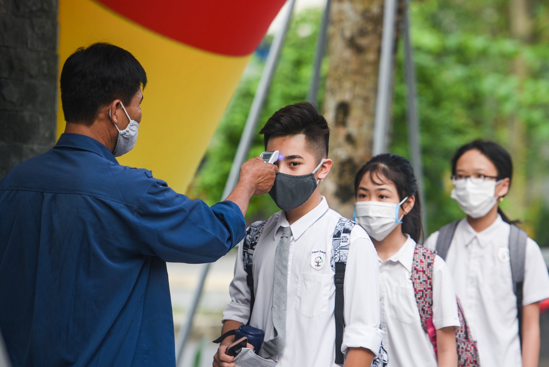 học sinh đi học trở lại sau dịch covid-19 ảnh 1 hoc sinh di hoc tro lai sau dich covid-19 anh 1