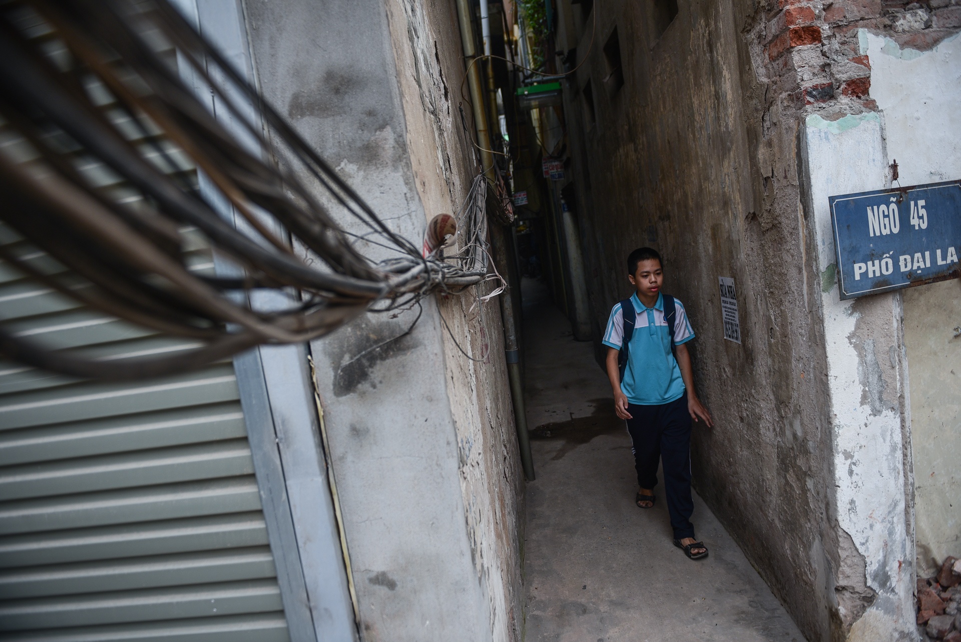 day dien chang chit tuyen pho Ha Noi anh 7