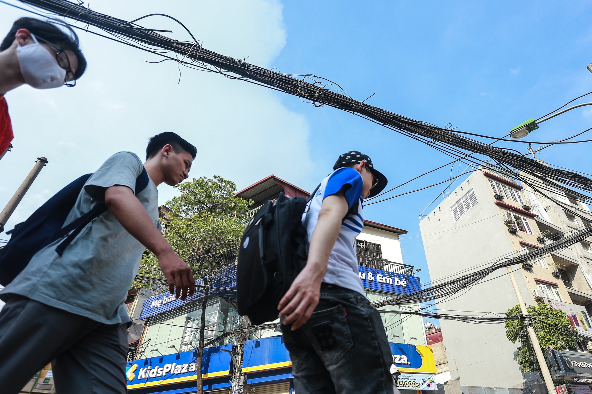 Day dien chang chit nhu mang nhen tren dau nguoi dan hinh anh