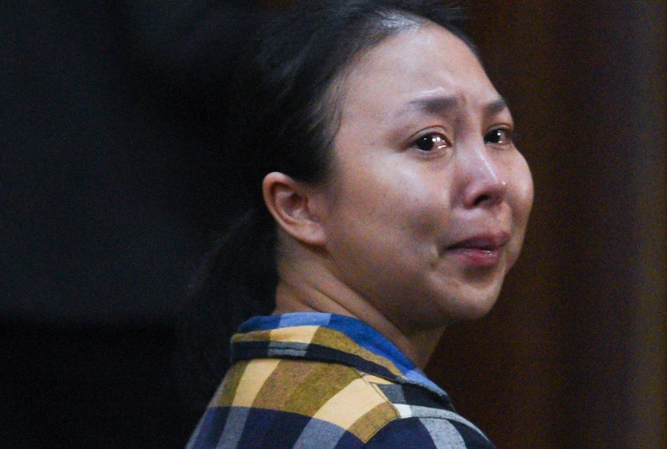 Nu dong pham cua Van Kinh Duong bat khoc khi nhan an tu hinh anh