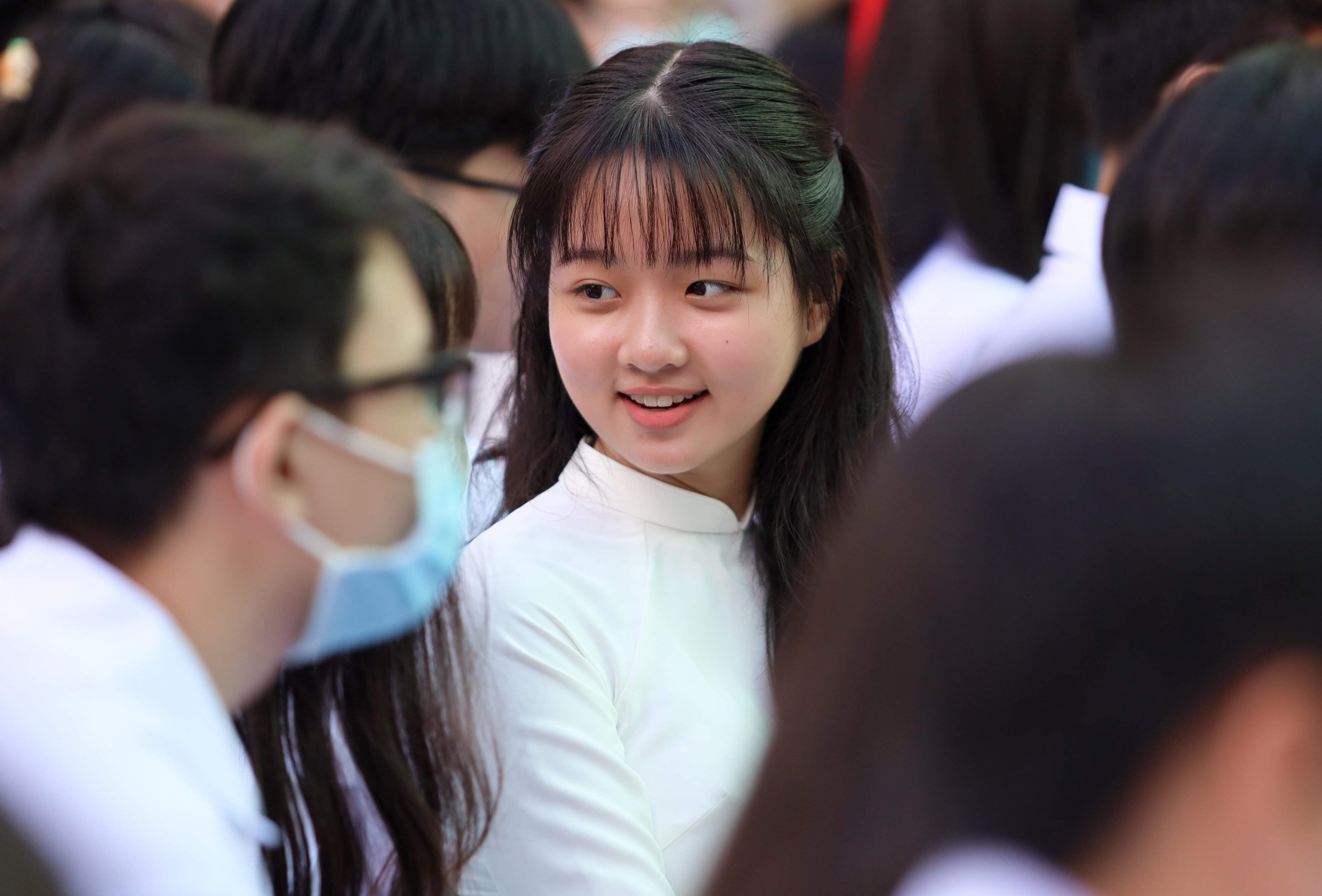 nữ sinh TP.HCM khai giảng 2020 ảnh 5 nu sinh TP.HCM khai giang 2020 anh 5