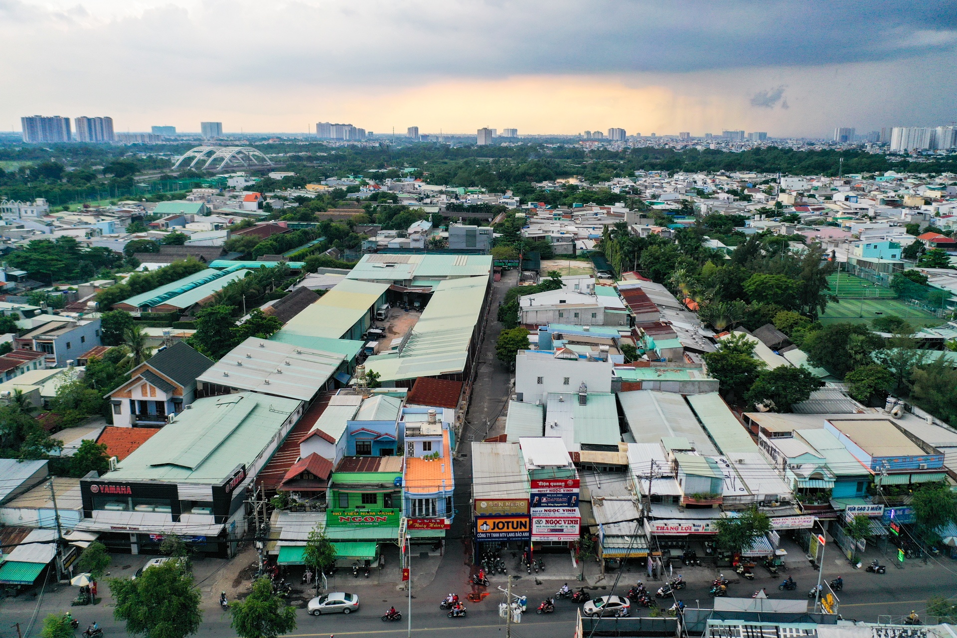 Khu am thuc sinh thai Binh Xuyen xay dung trai phep anh 10