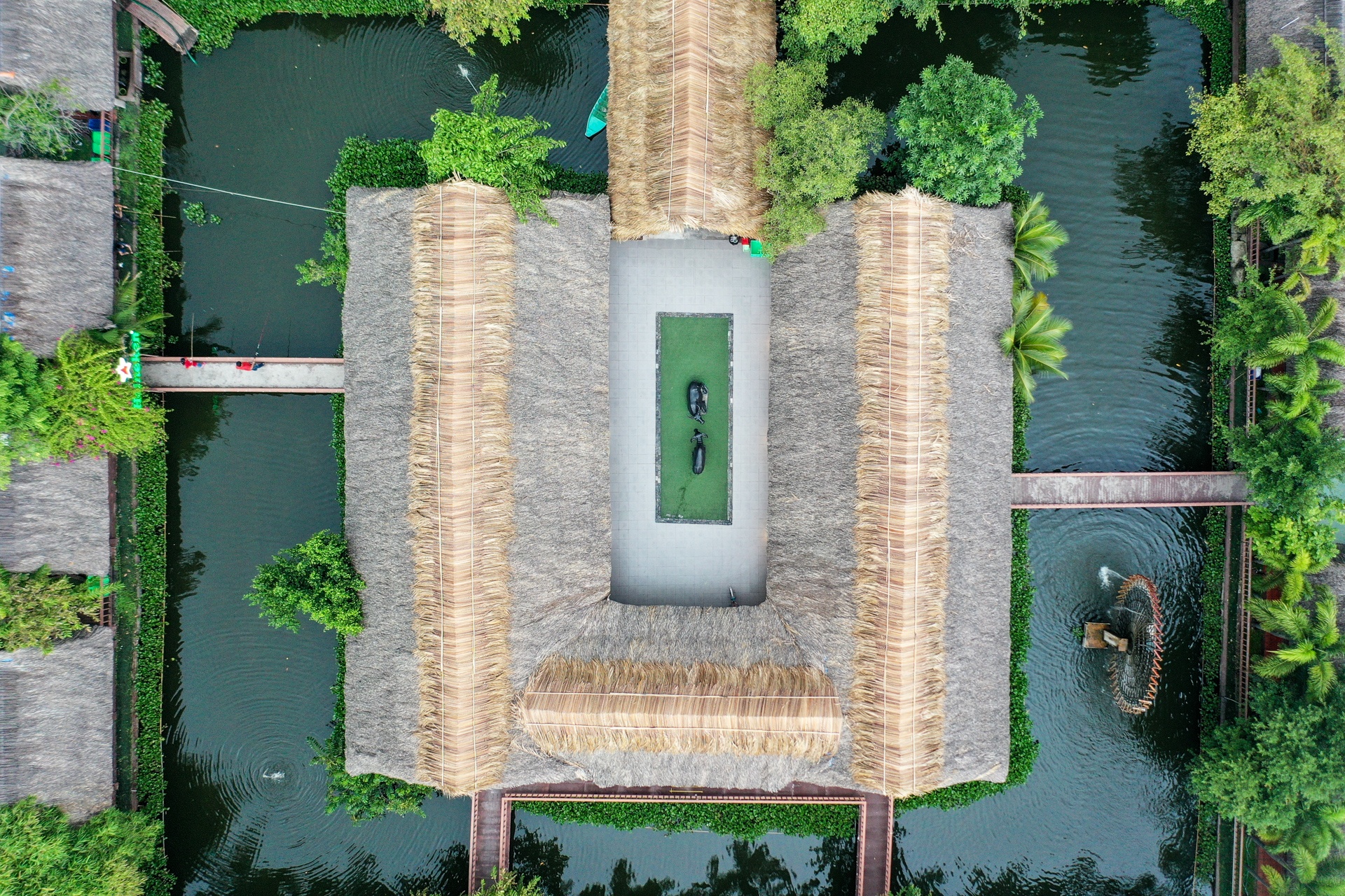 Khu am thuc sinh thai Binh Xuyen xay dung trai phep anh 7