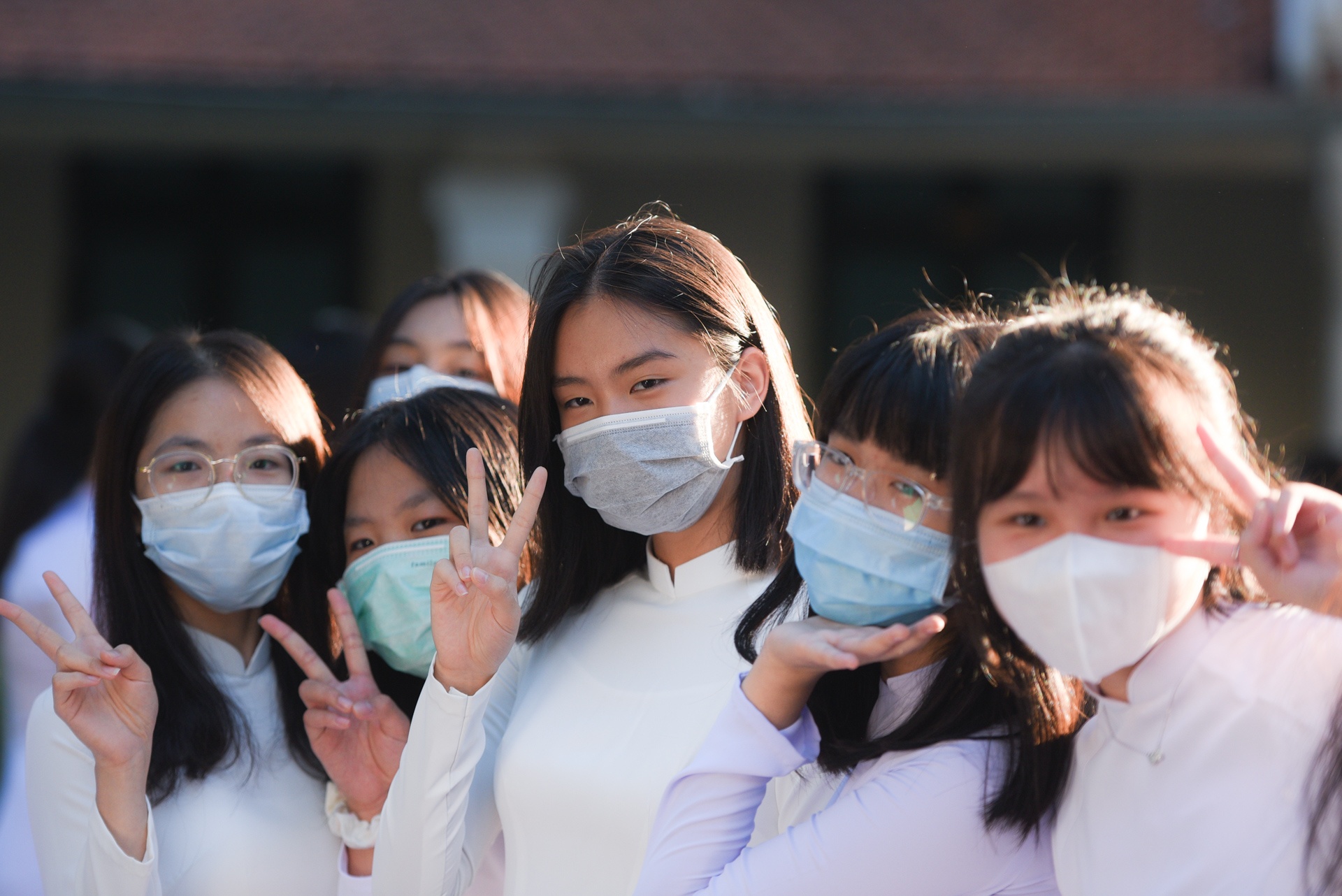 nữ sinh TP.HCM khai giảng 2020 ảnh 2 nu sinh TP.HCM khai giang 2020 anh 2