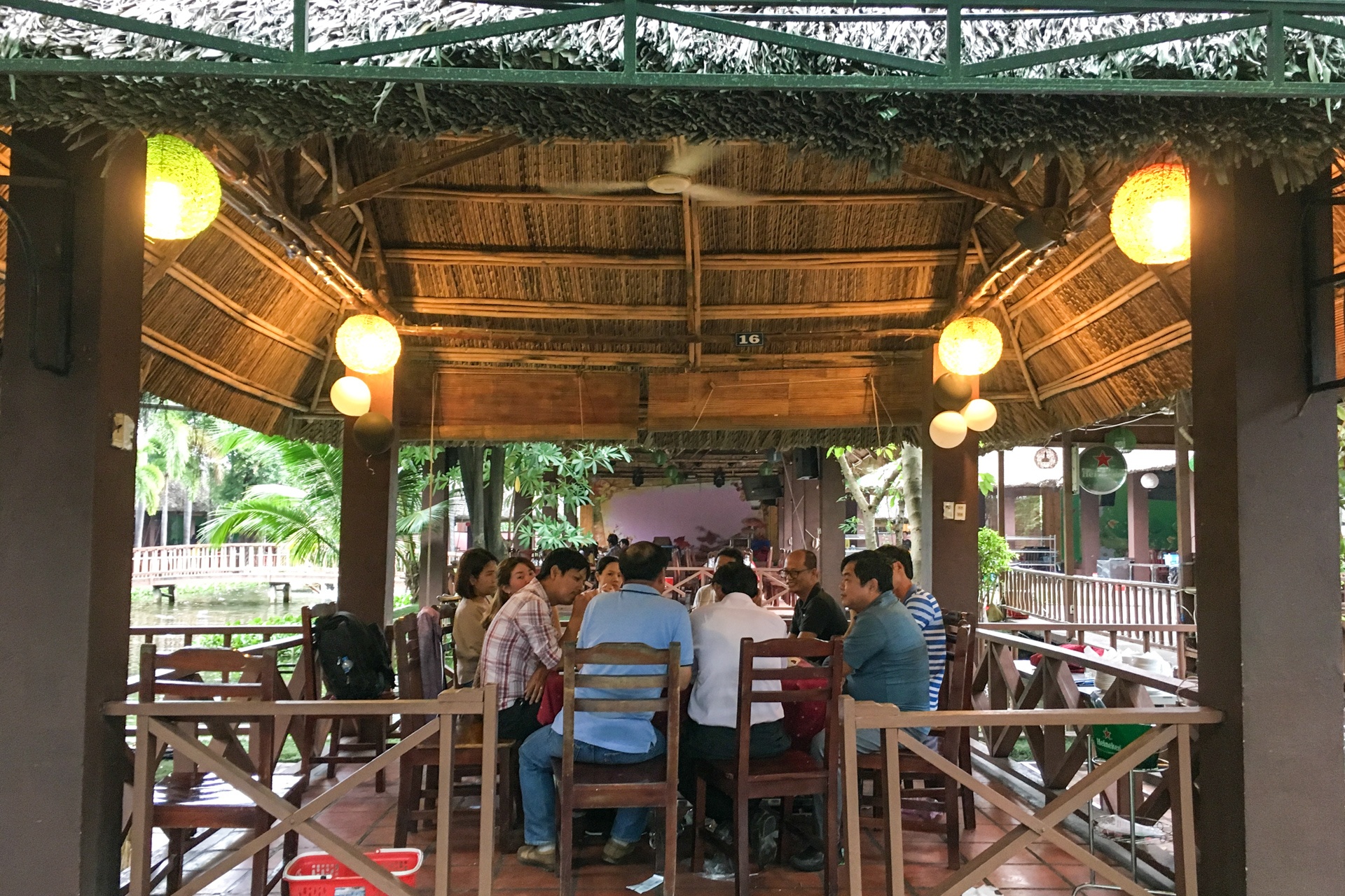 Khu am thuc sinh thai Binh Xuyen xay dung trai phep anh 5