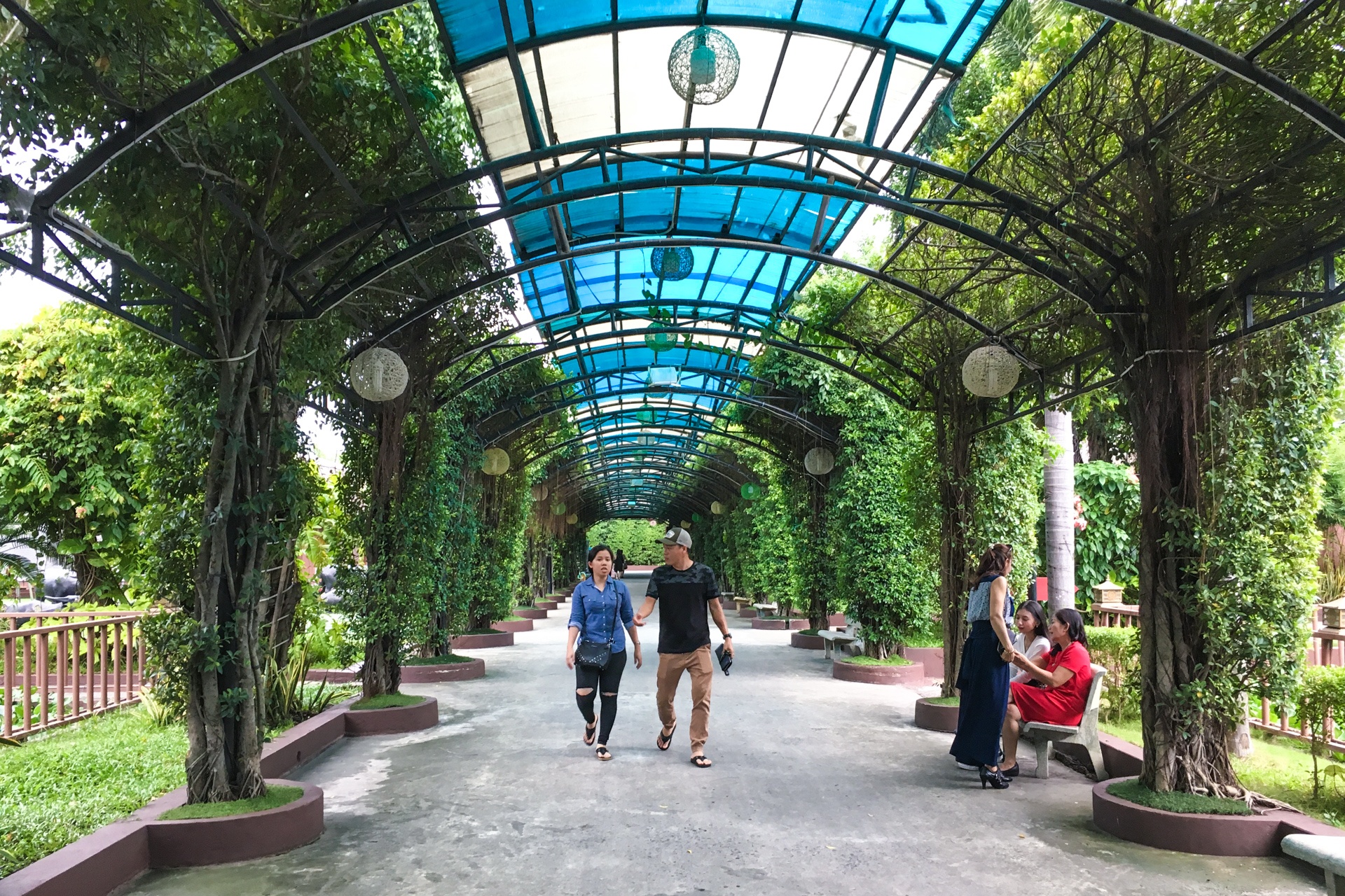 Khu am thuc sinh thai Binh Xuyen xay dung trai phep anh 4