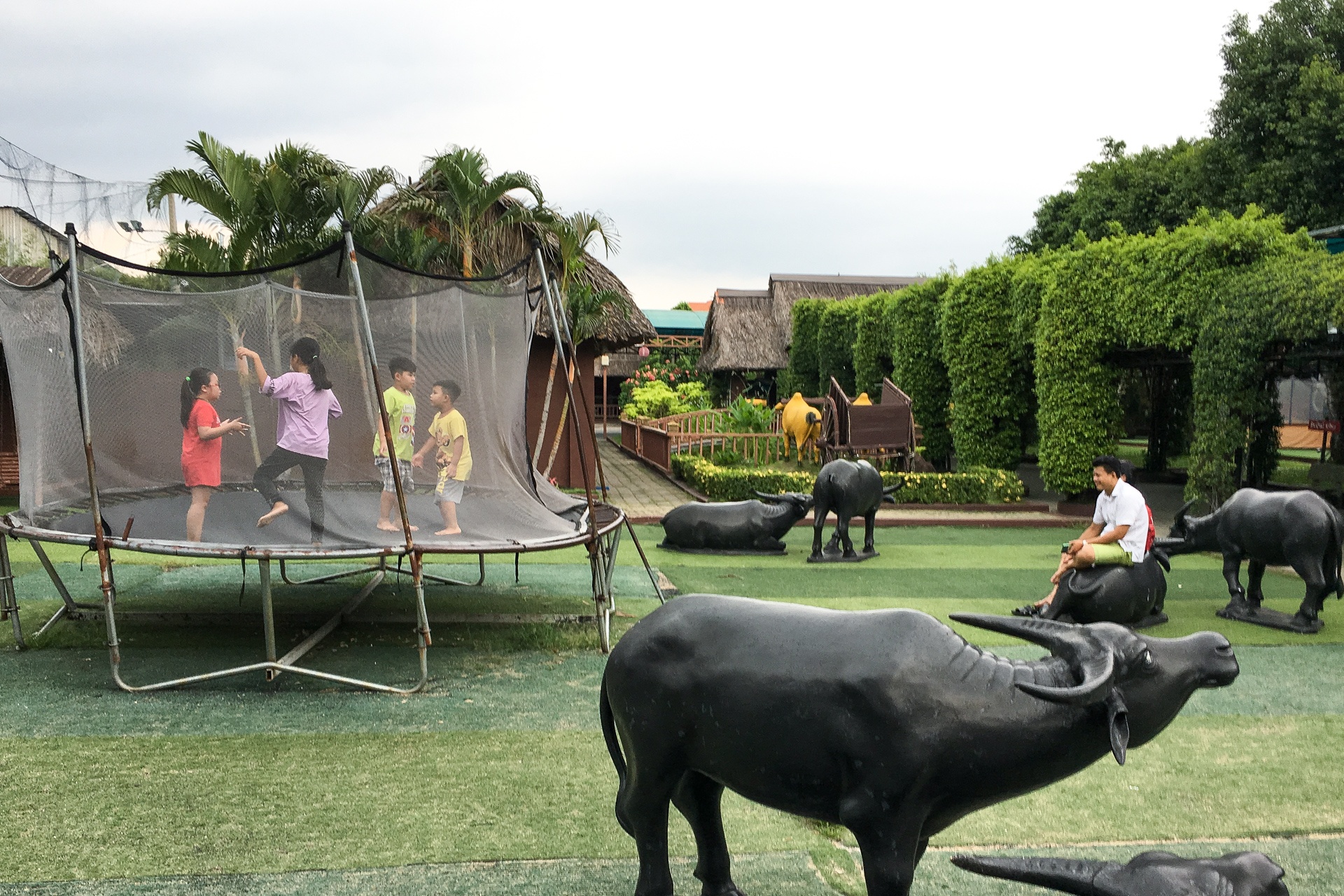 Khu am thuc sinh thai Binh Xuyen xay dung trai phep anh 6