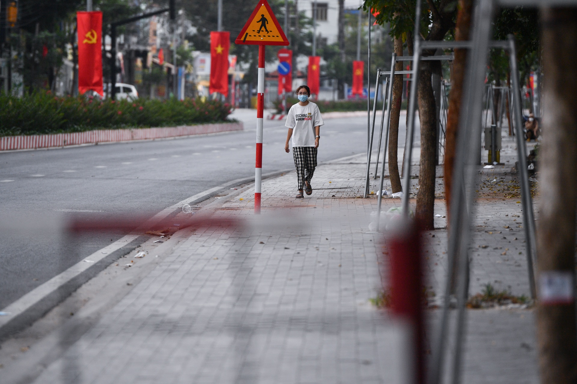 Quan xa o Thu Dau Mot dong cua im lim sau lenh cach ly y te hinh anh