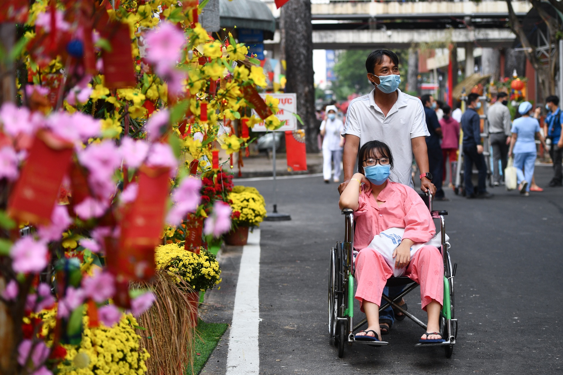 duong hoa benh vien Cho Ray anh 2