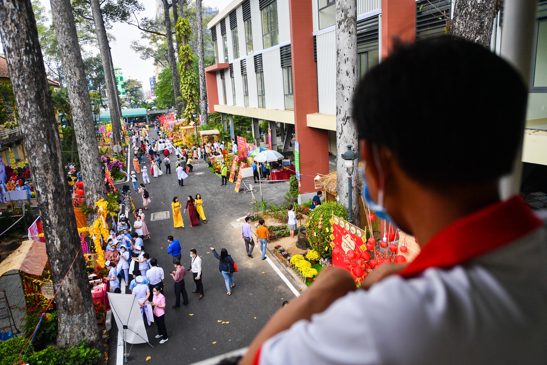 duong hoa benh vien Cho Ray anh 1