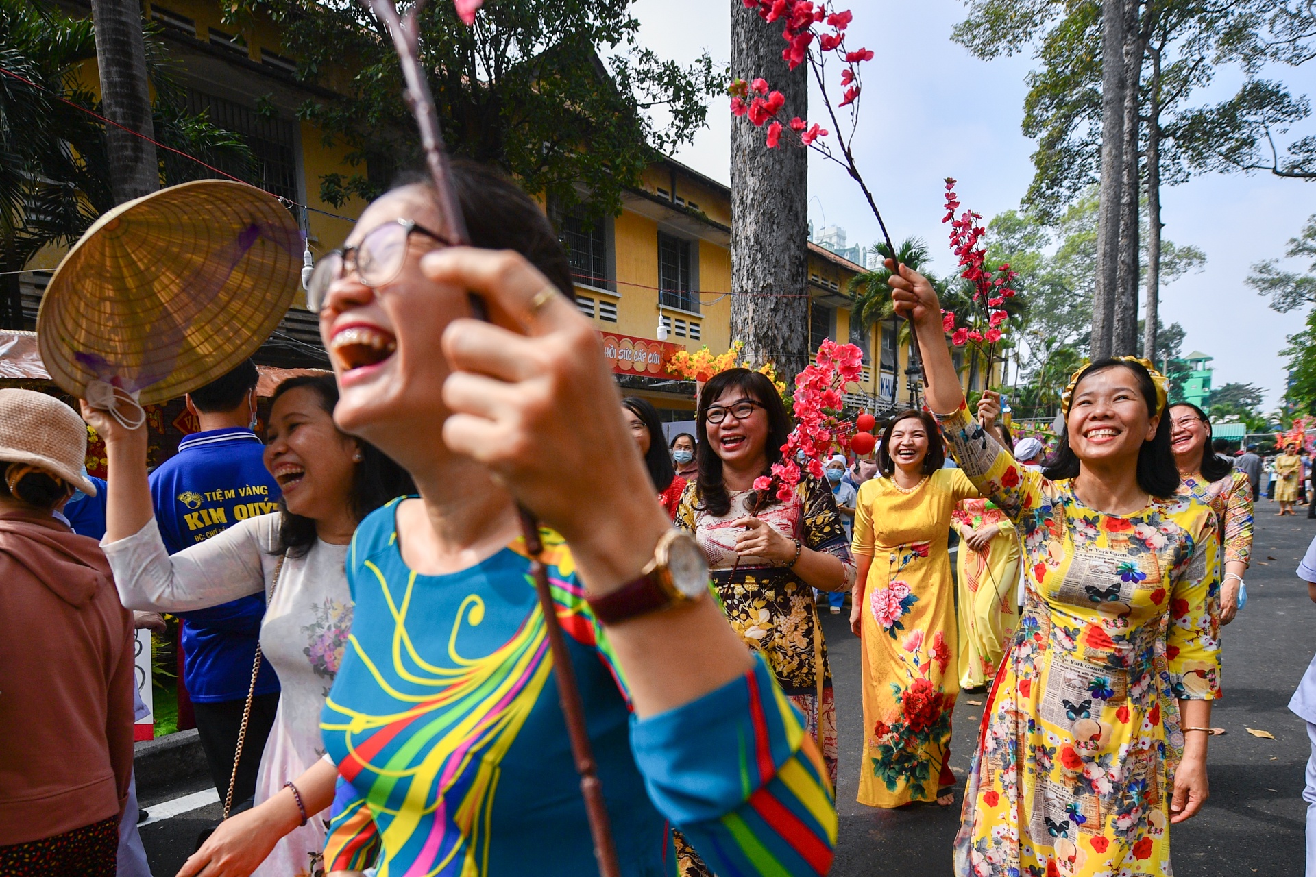 duong hoa benh vien Cho Ray anh 3