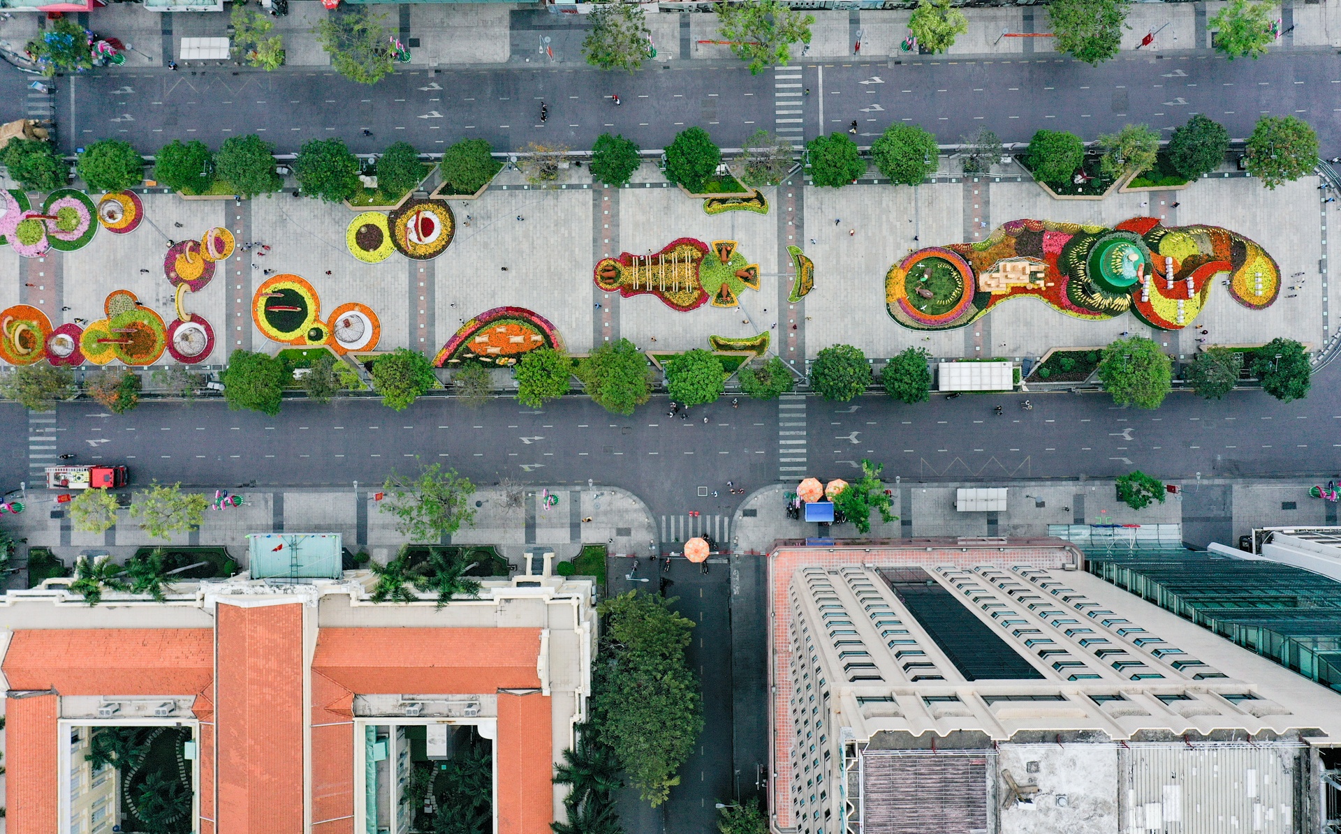 duong hoa Nguyen Hue 2021 anh 7