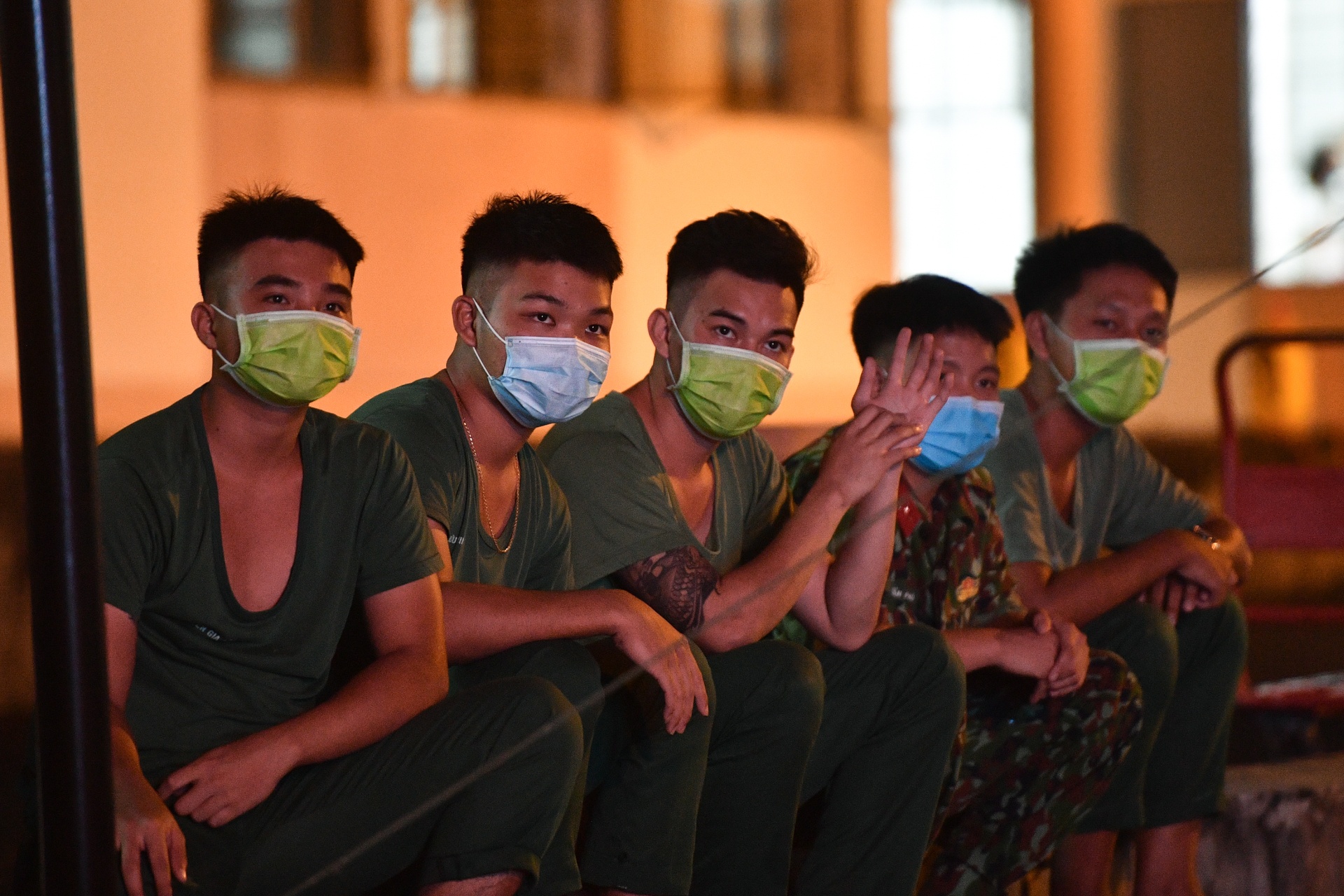 Tết tại khu điều trị Covid-19 TP.HCM ảnh 10 Tet tai khu dieu tri Covid-19 TP.HCM anh 10