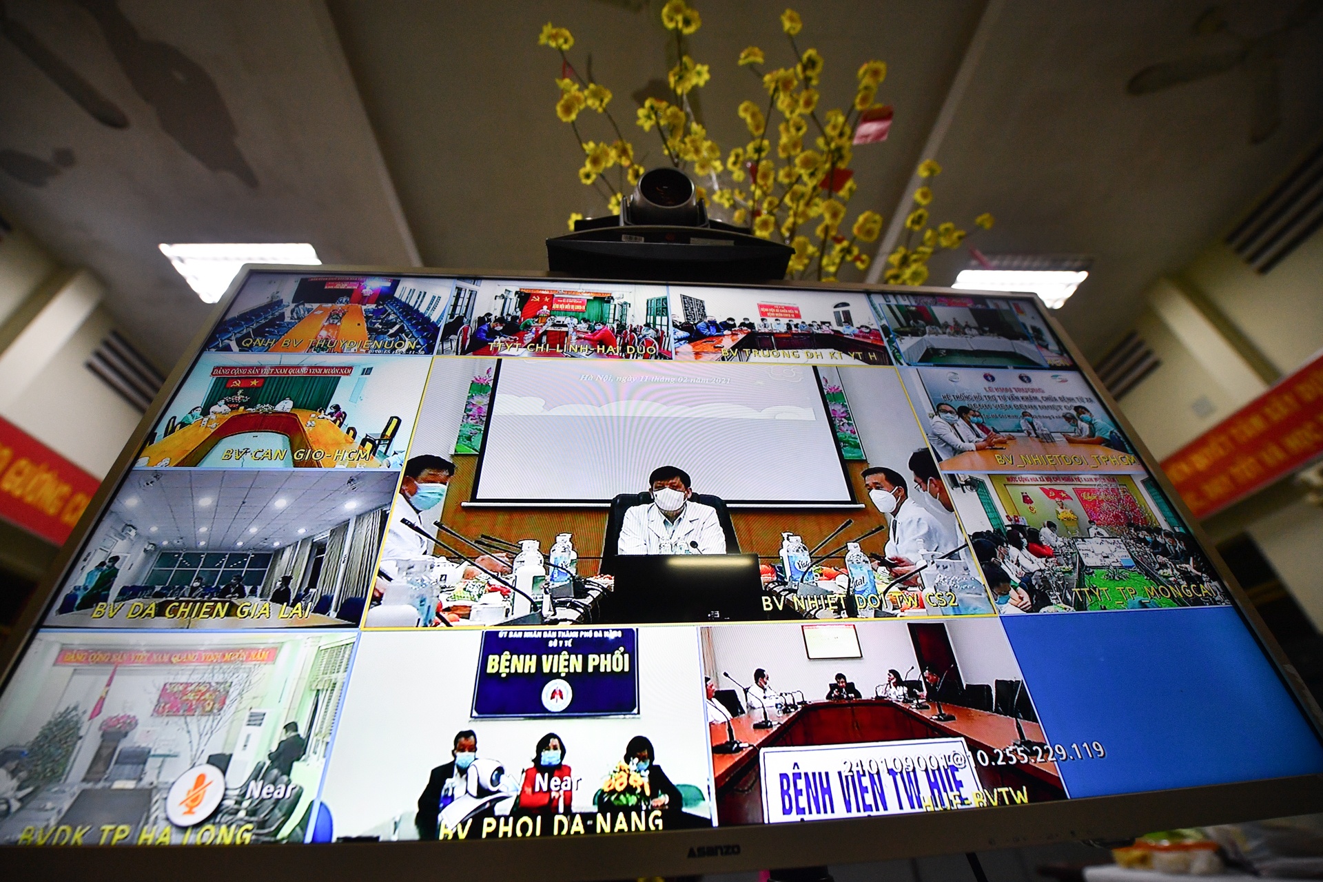 Tết tại khu điều trị Covid-19 TP.HCM ảnh 21 Tet tai khu dieu tri Covid-19 TP.HCM anh 21