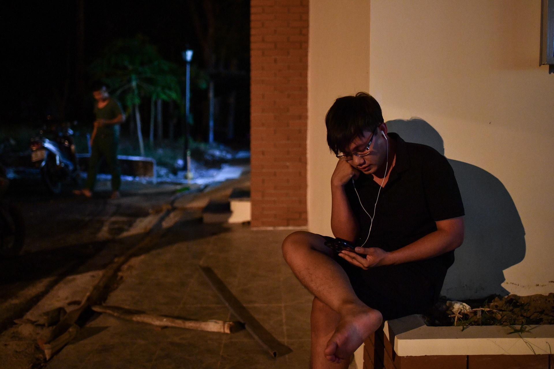 Tet tai khu dieu tri Covid-19 TP.HCM anh 15