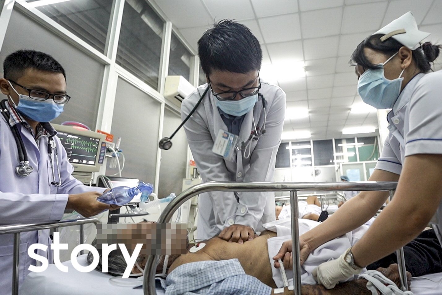 Dem truc cap cuu cua toi tai Benh vien Cho Ray hinh anh