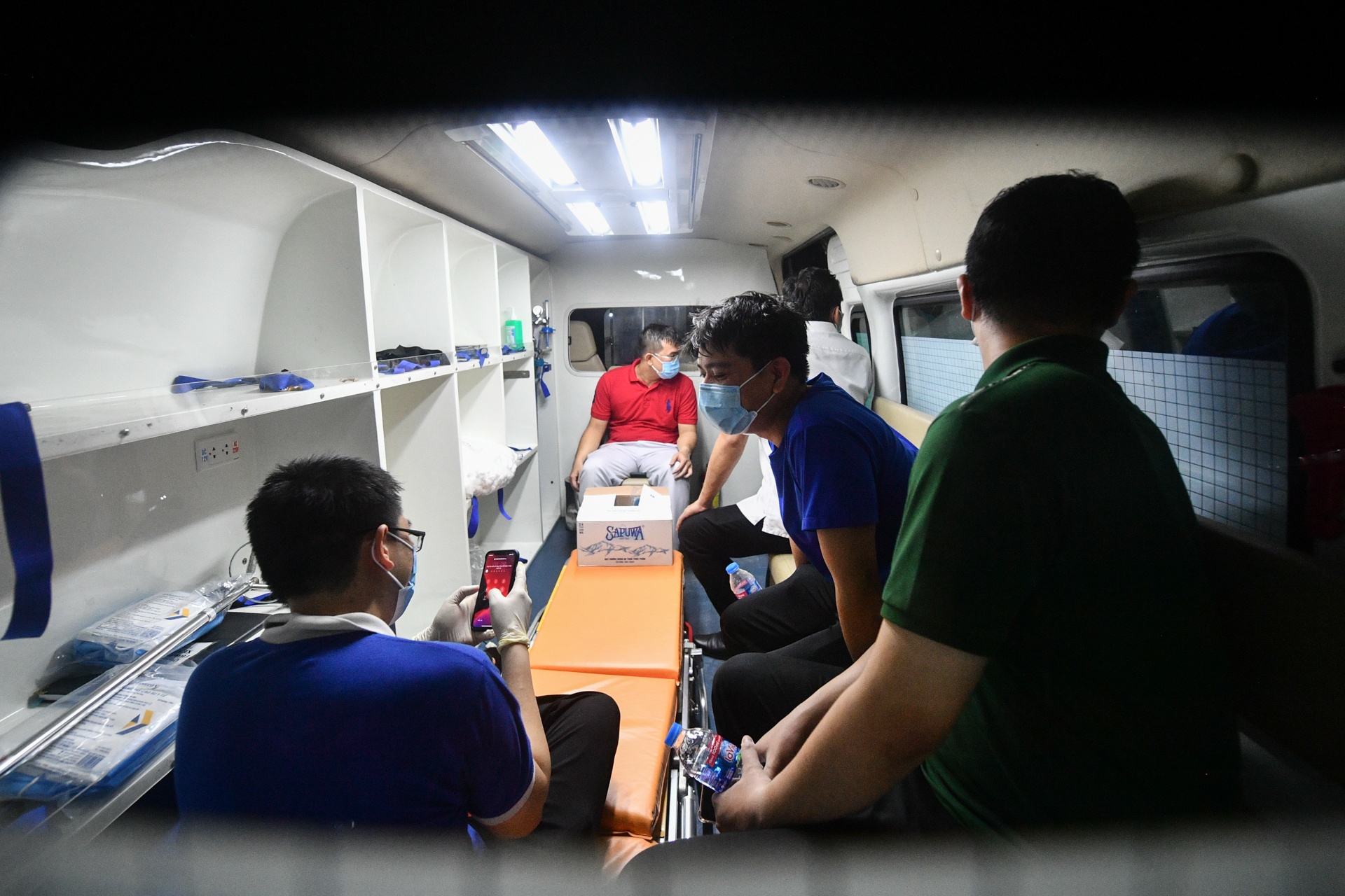 Xet nghiem 50.000 nguoi o Go Vap anh 20