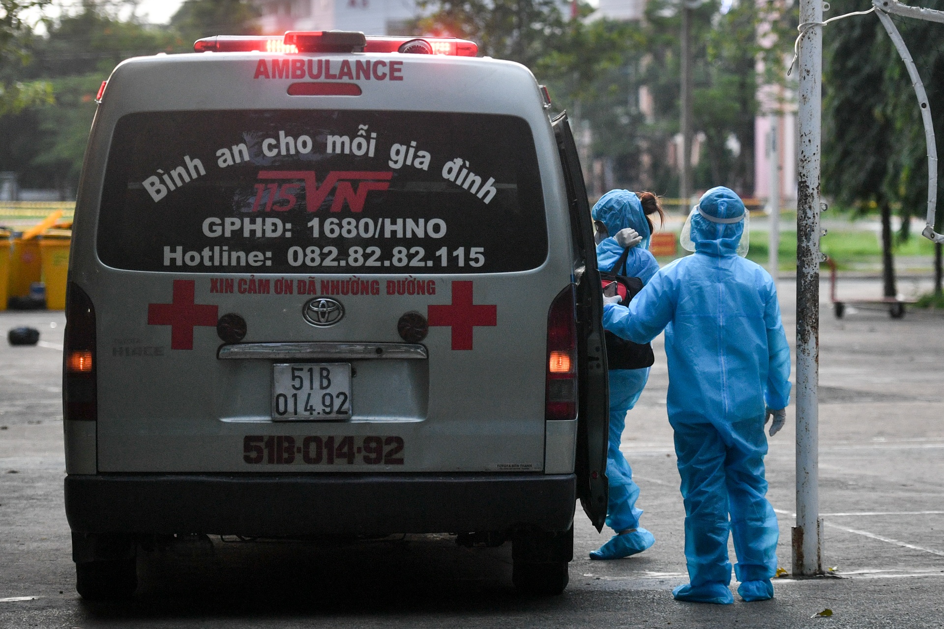 Dieu tri Covid-19 tai TP.HCM anh 4