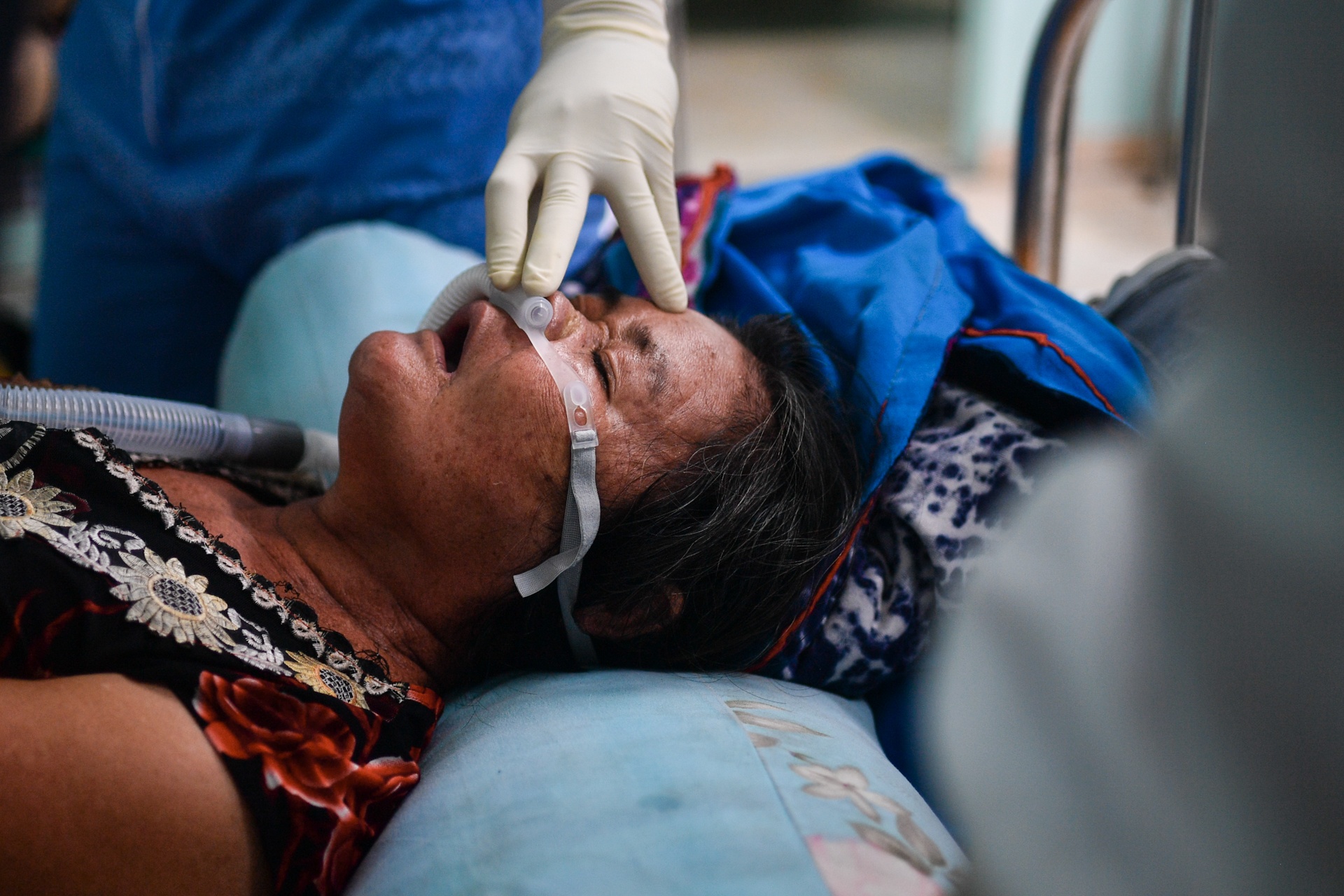 Nhieu F0 thoat nguy kich tai benh vien da chien tuyen huyen o TP.HCM hinh anh