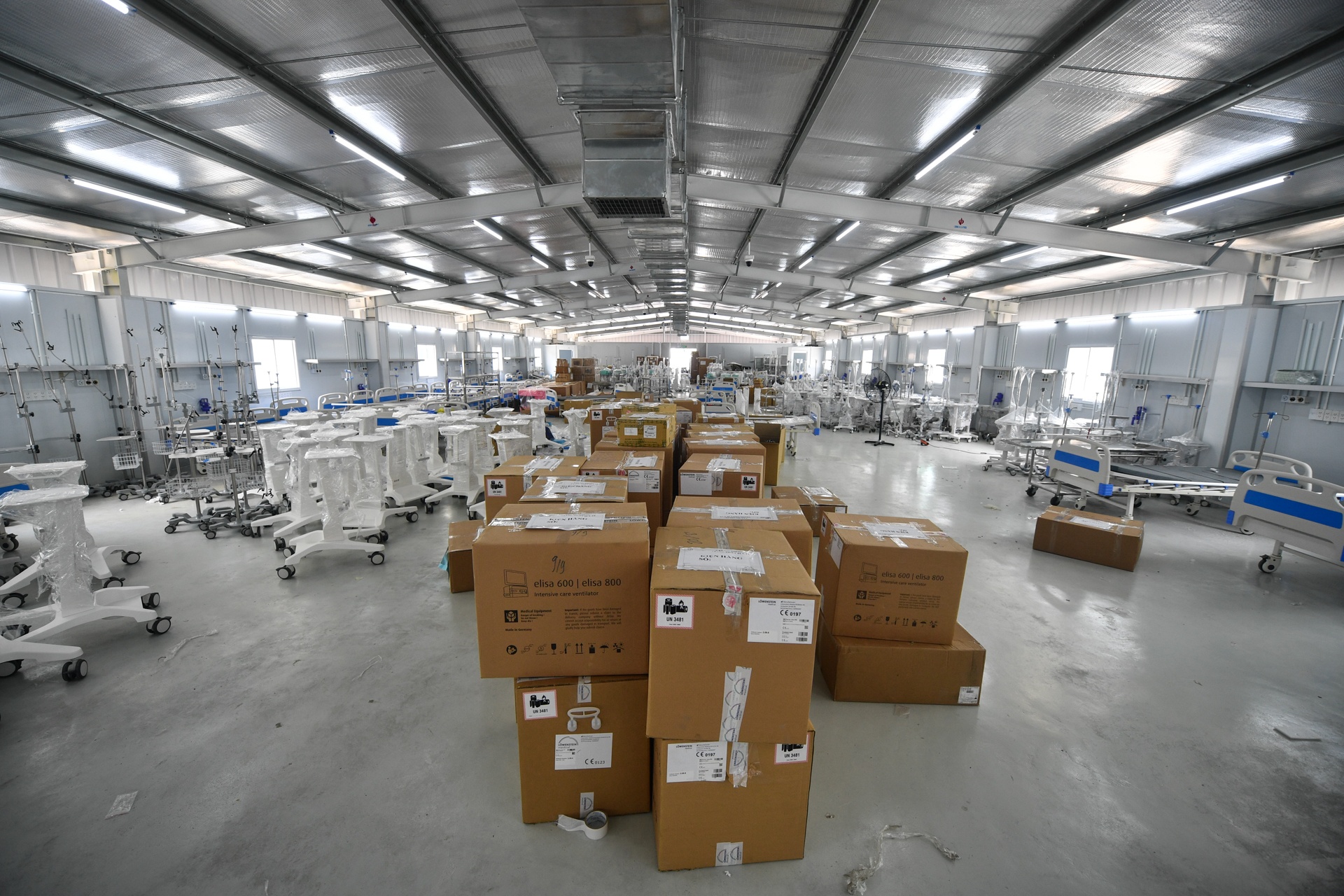 Trung tâm Hồi sức Covid-19 ảnh 8 Trung tam Hoi suc Covid-19 anh 8